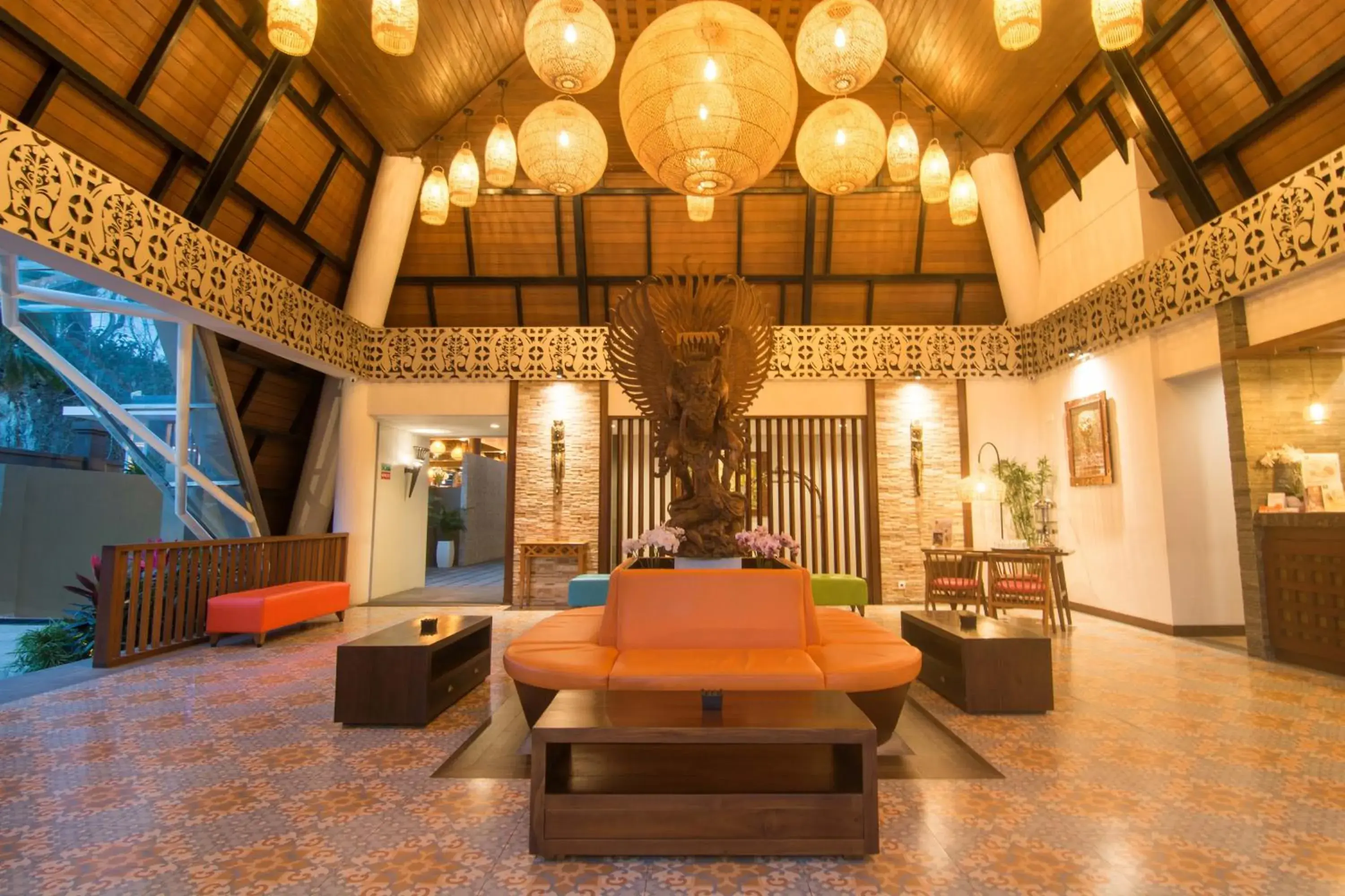 Lobby or reception in Pandawa Hill Resort Lobby or reception in Pandawa Hill Resort
