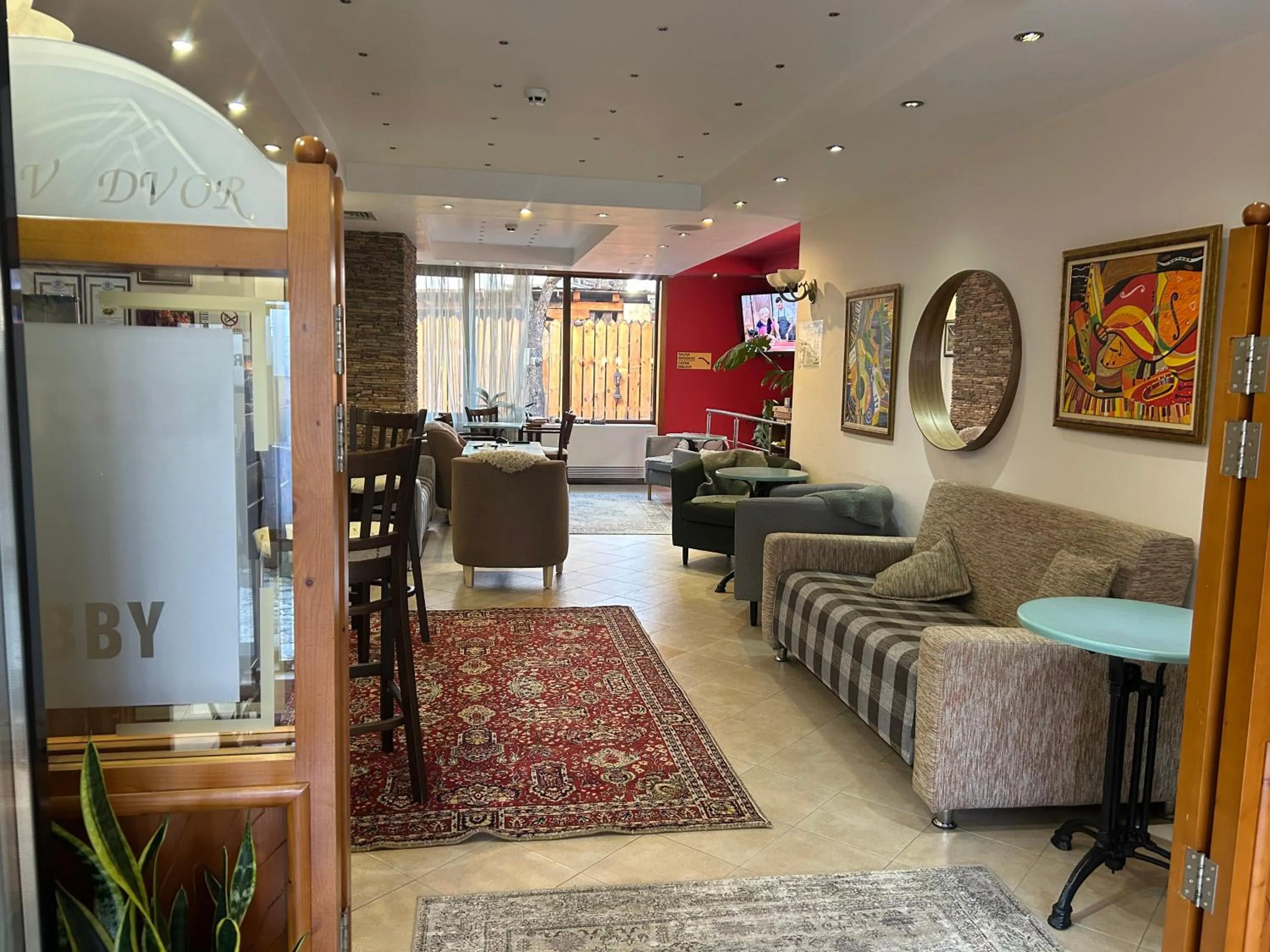 Living room in Kralev Dvor Hotel