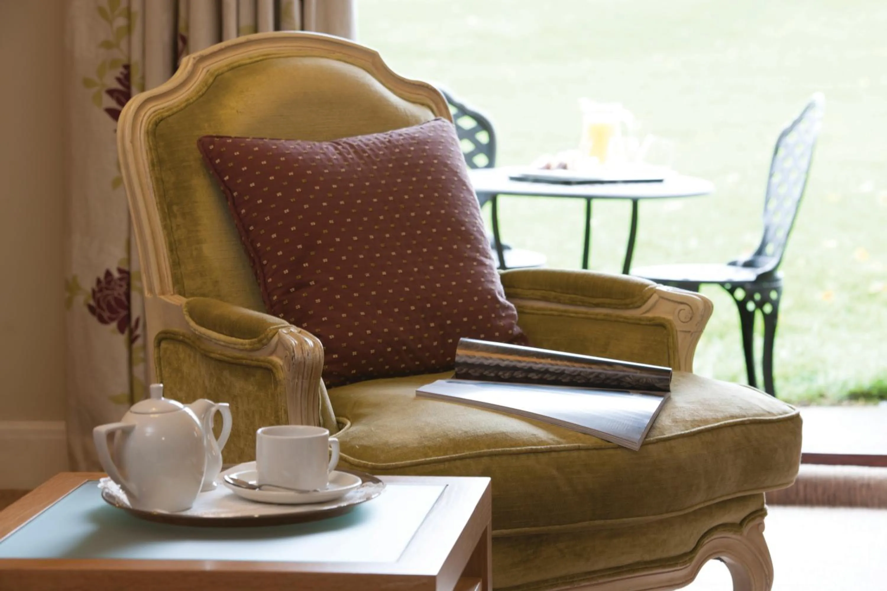 Seating area in Champneys Springs