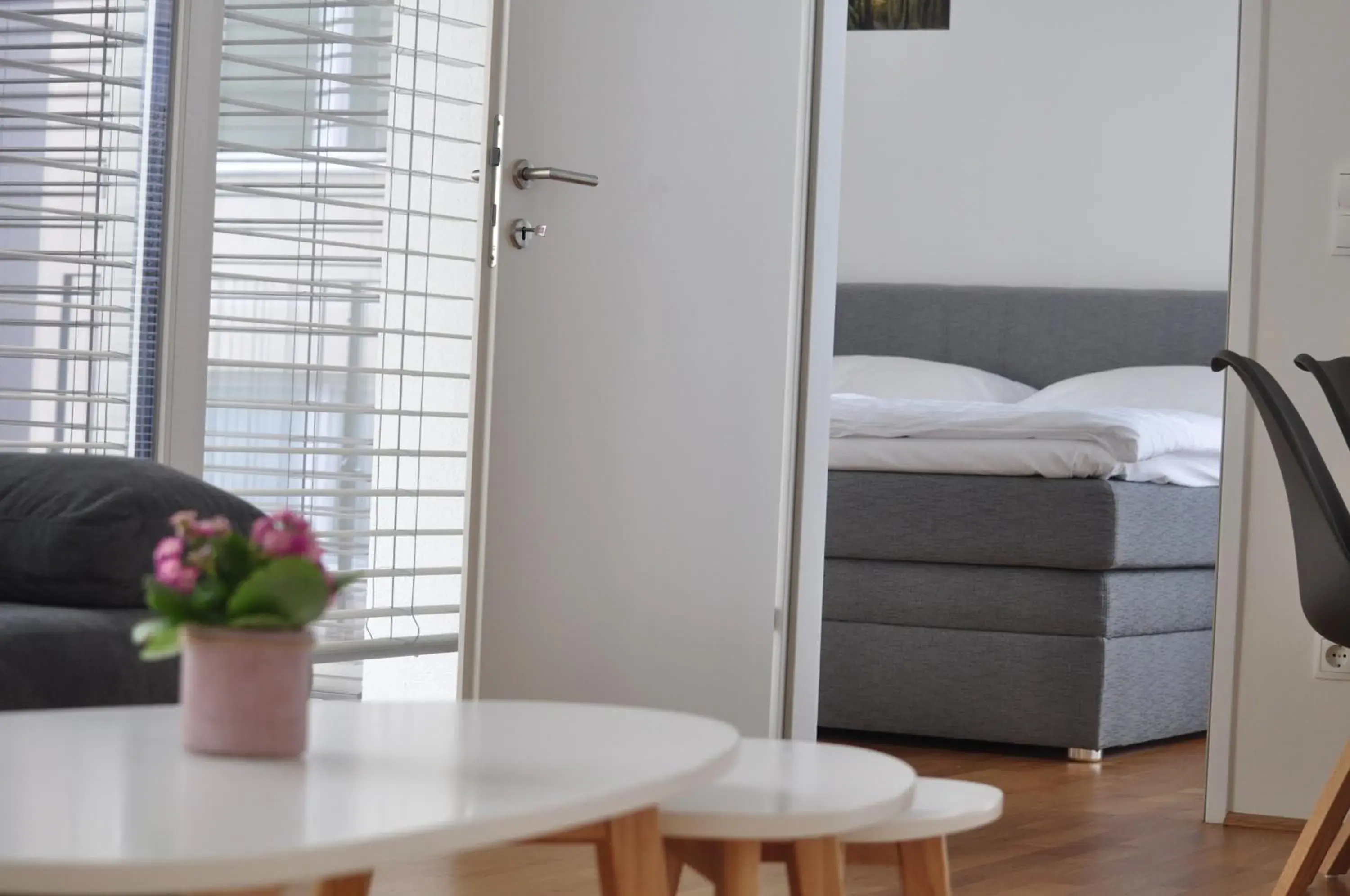 Bedroom, Bed in 4 Beds and More Vienna Apartments - Contactless check-in Bedroom, Bed in 4 Beds and More Vienna Apartments - Contactless check-in