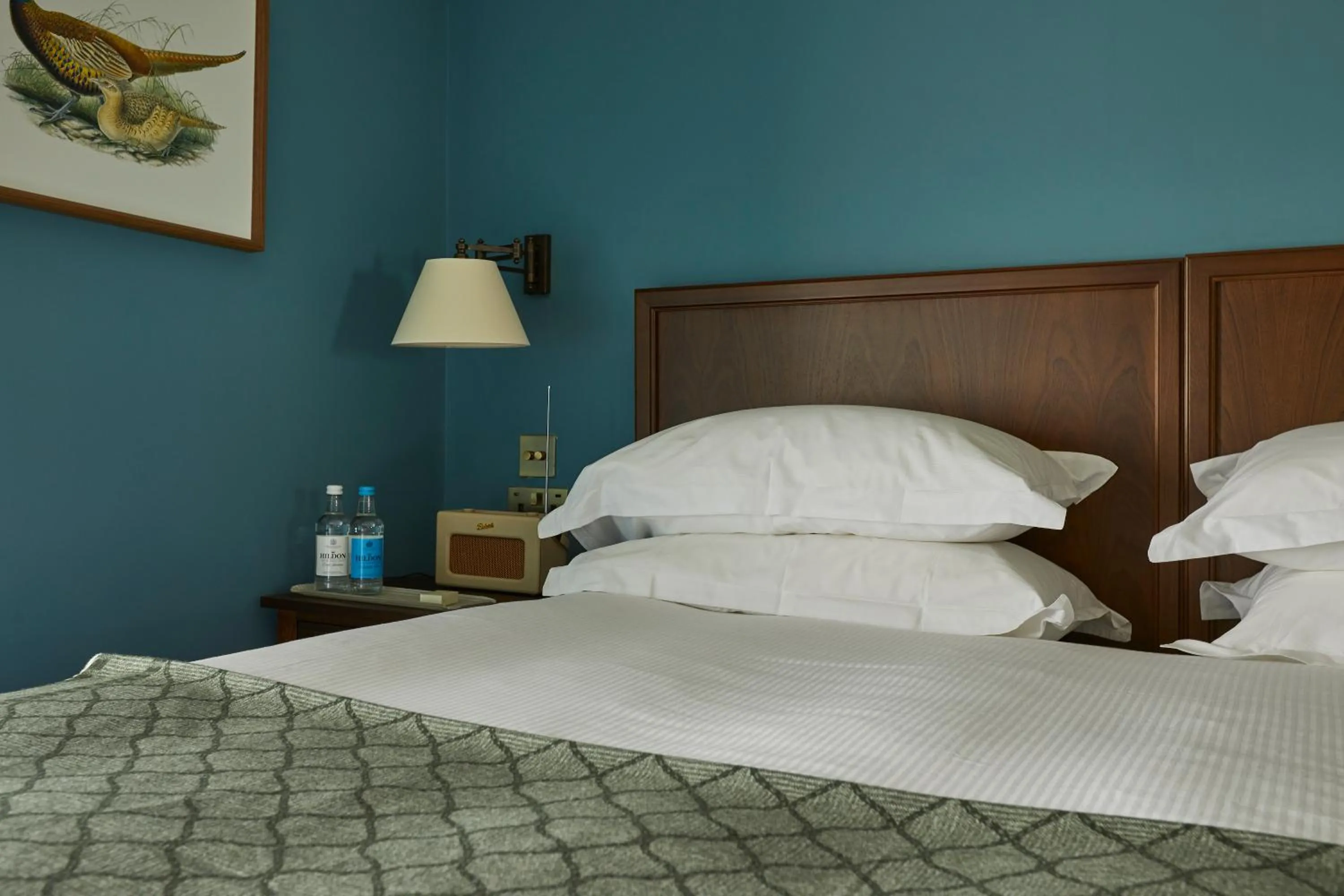 Bed in The Woolpack Inn