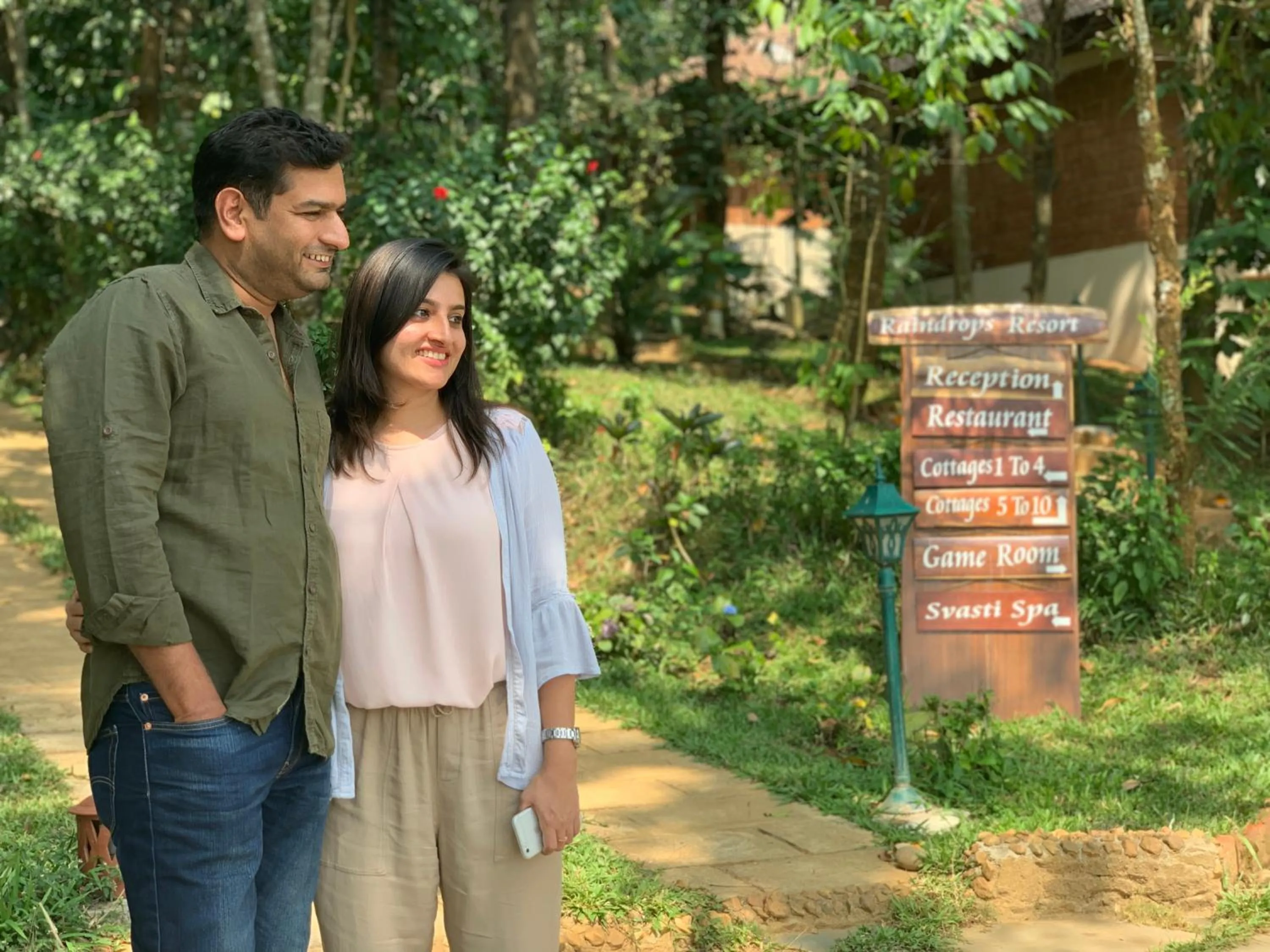 People in Raindrops Resorts Wayanad