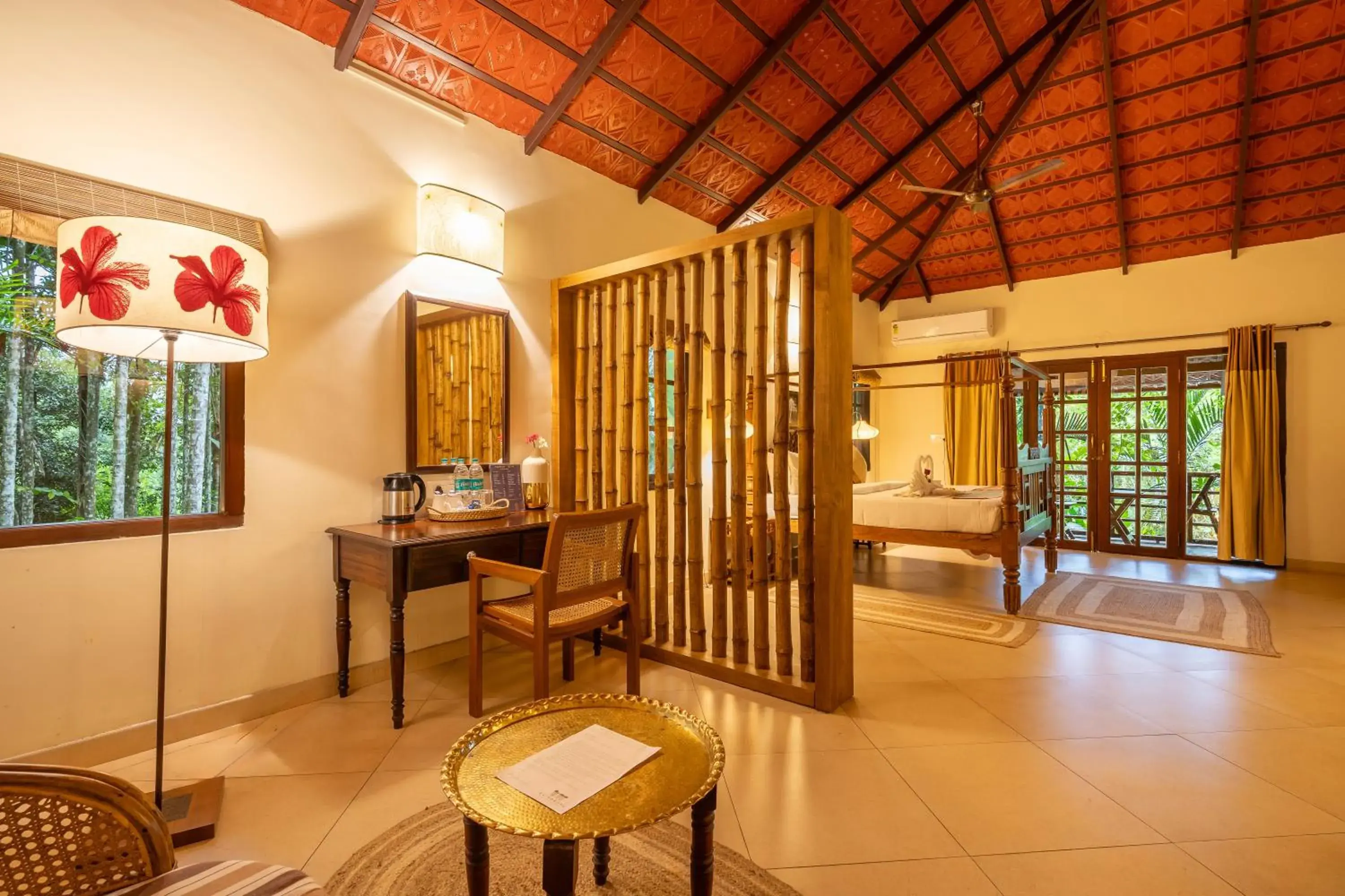 Living room in Raindrops Resorts Wayanad Living room in Raindrops Resorts Wayanad