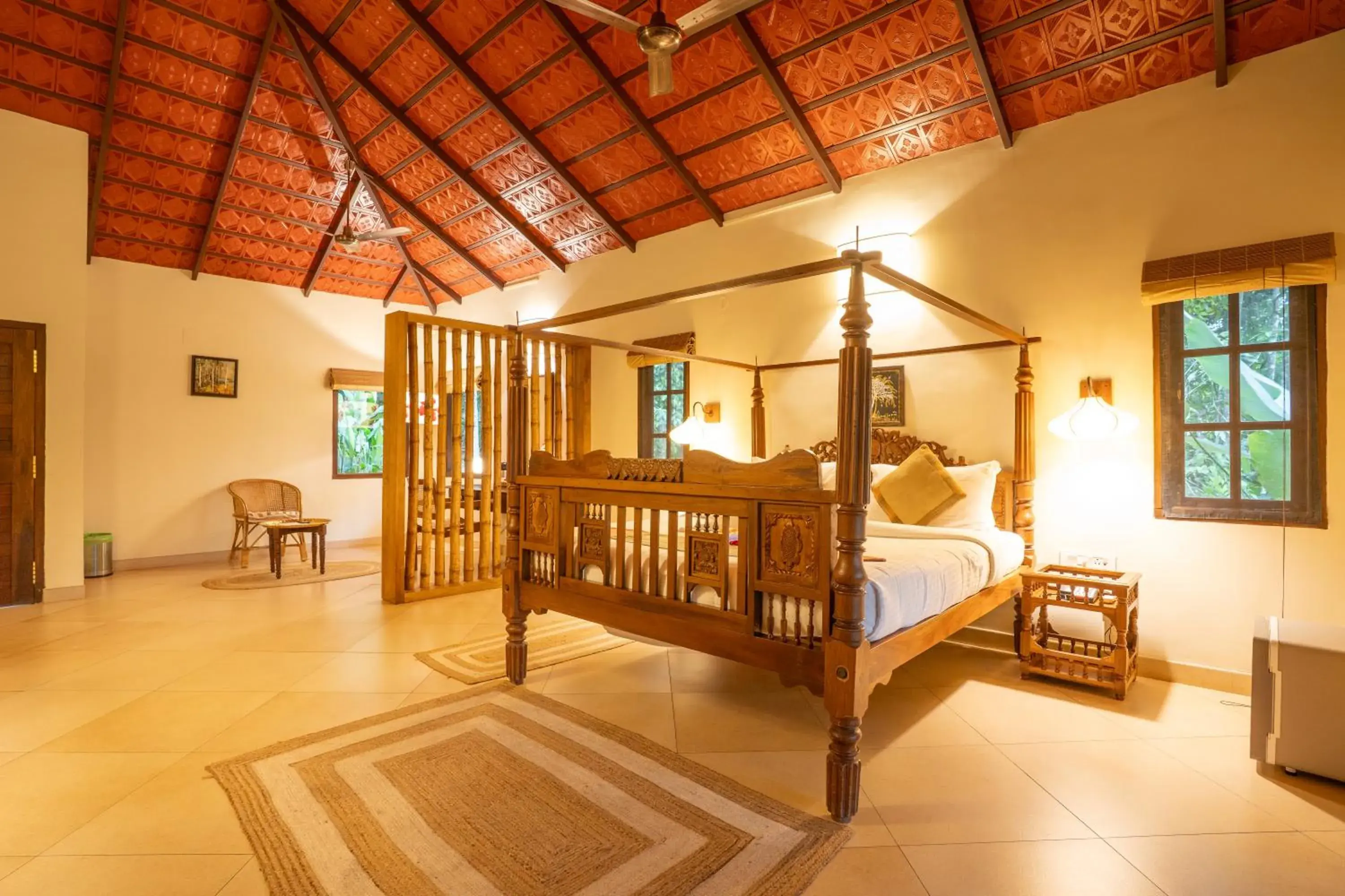 Bed in Raindrops Resorts Wayanad Bed in Raindrops Resorts Wayanad