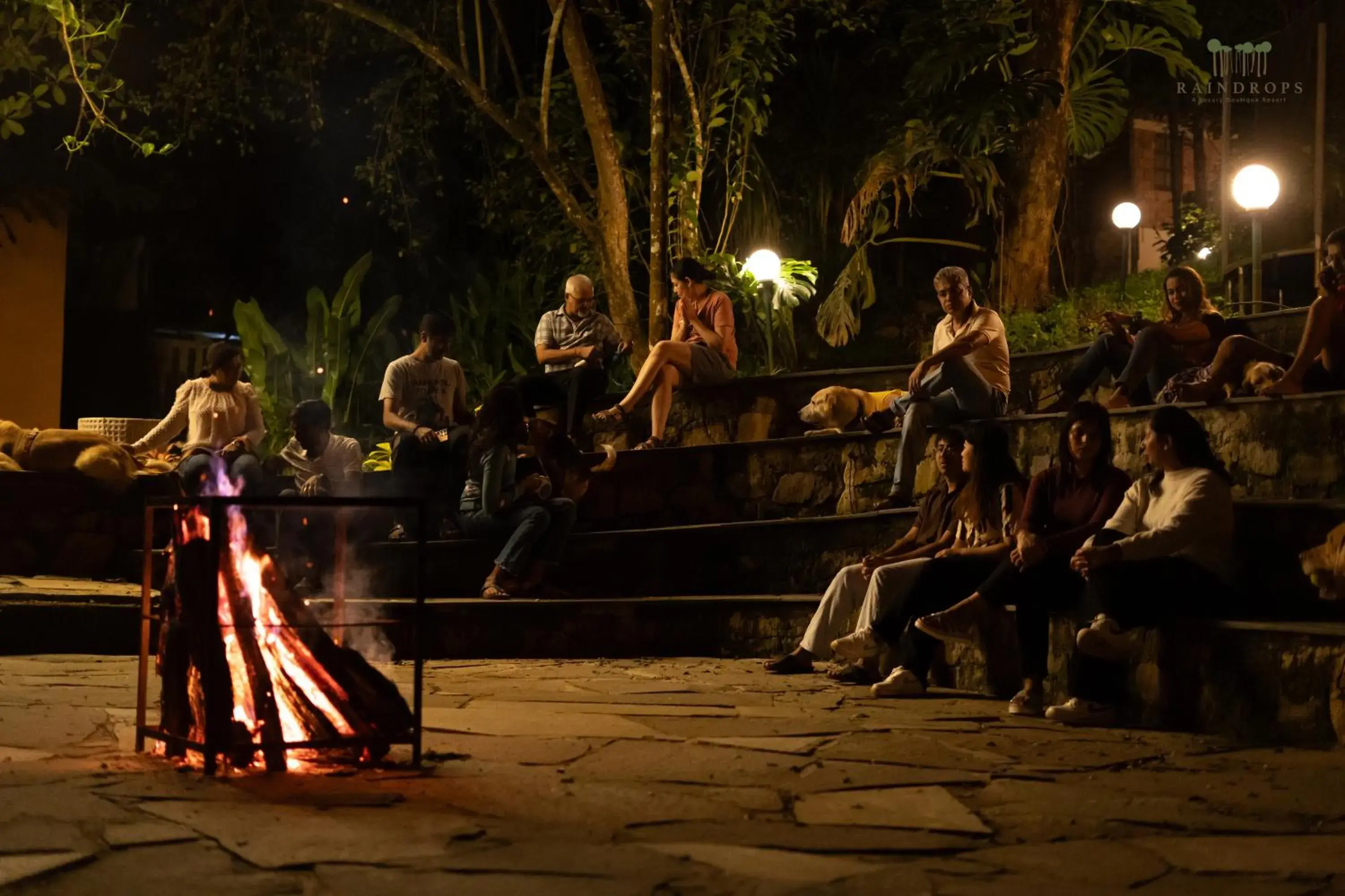 Property building in Raindrops Resorts Wayanad Property building in Raindrops Resorts Wayanad