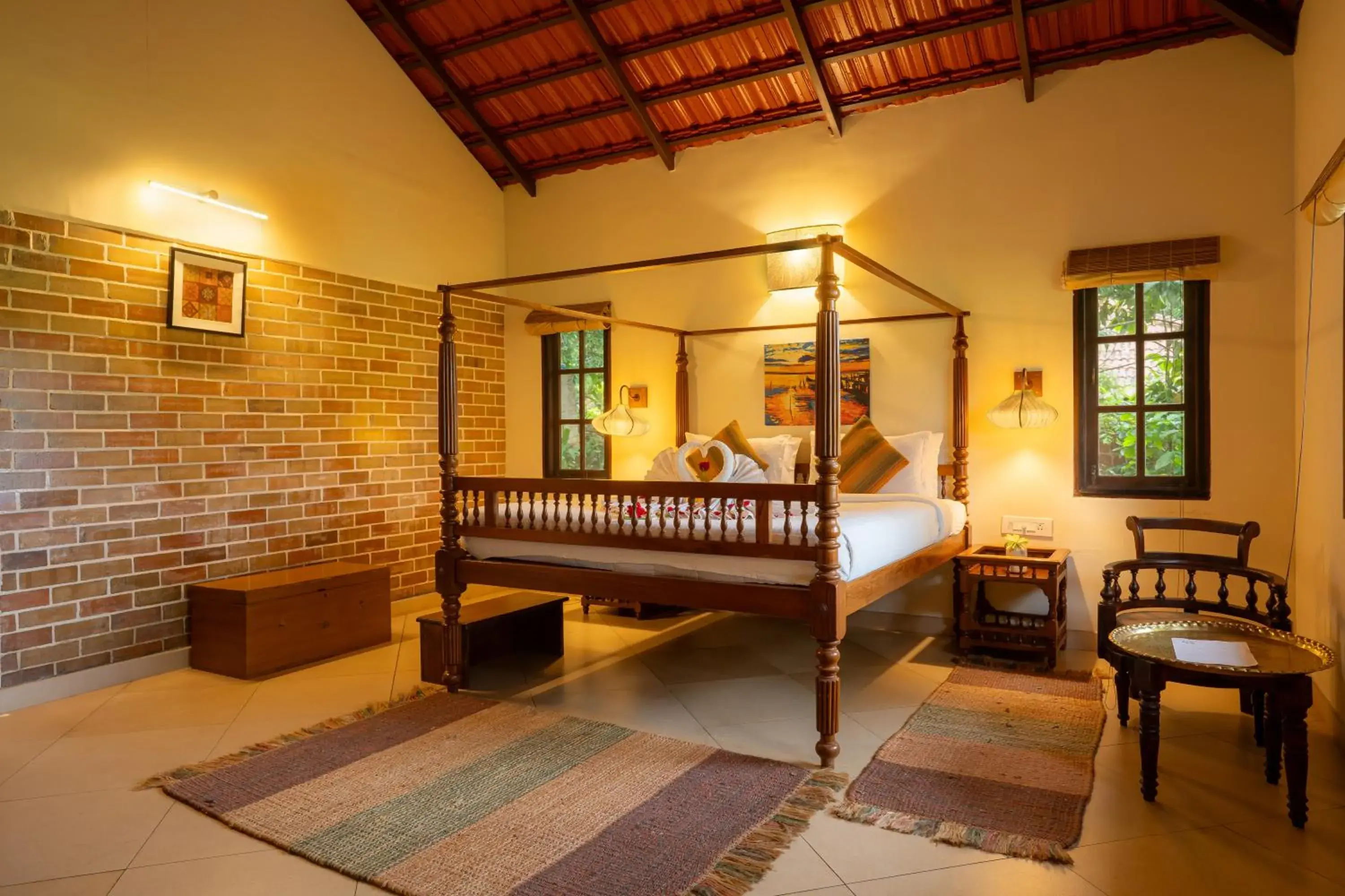 Bed in Raindrops Resorts Wayanad Bed in Raindrops Resorts Wayanad