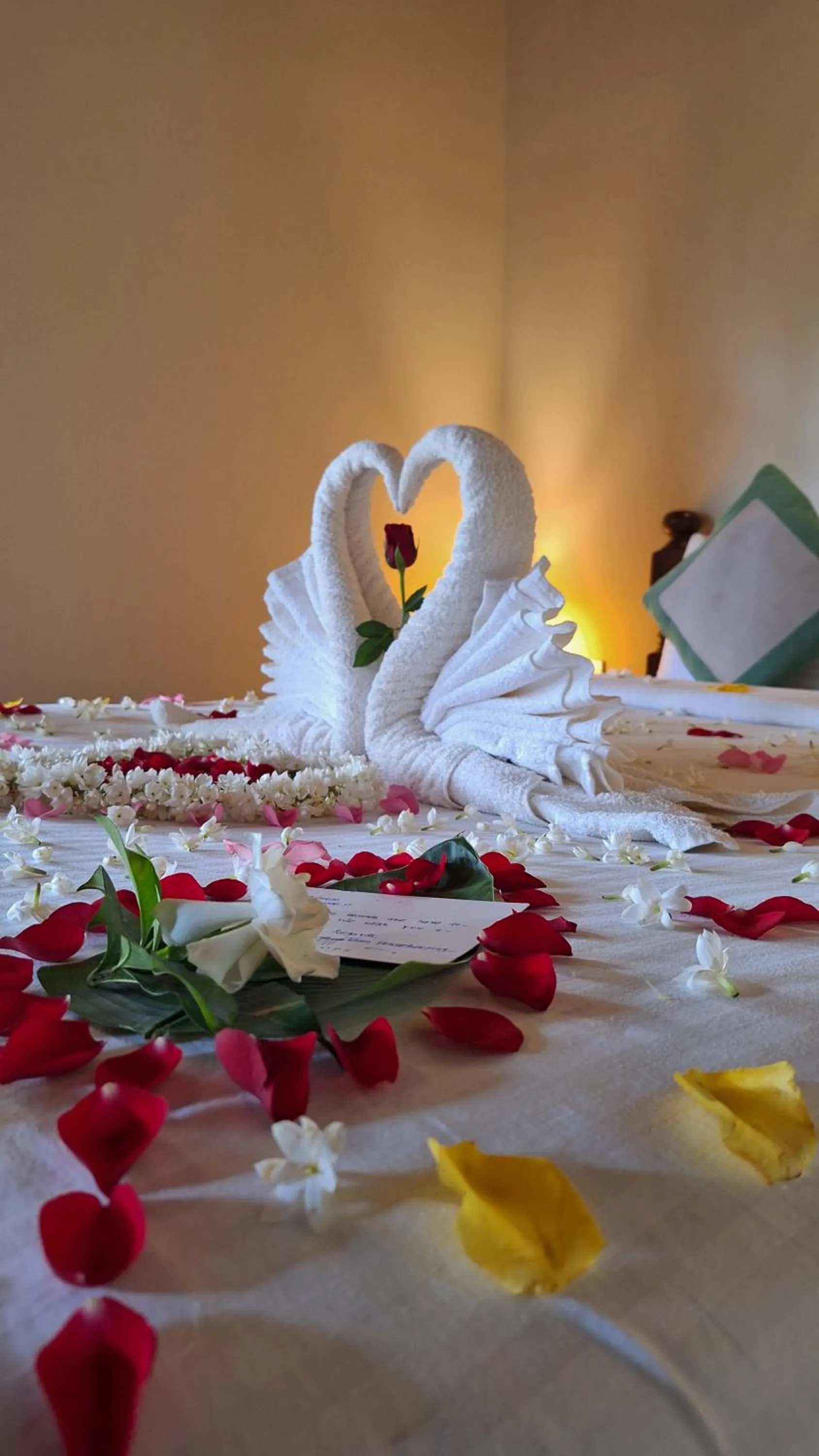 Decorative detail, Bed in Raindrops Resorts Wayanad