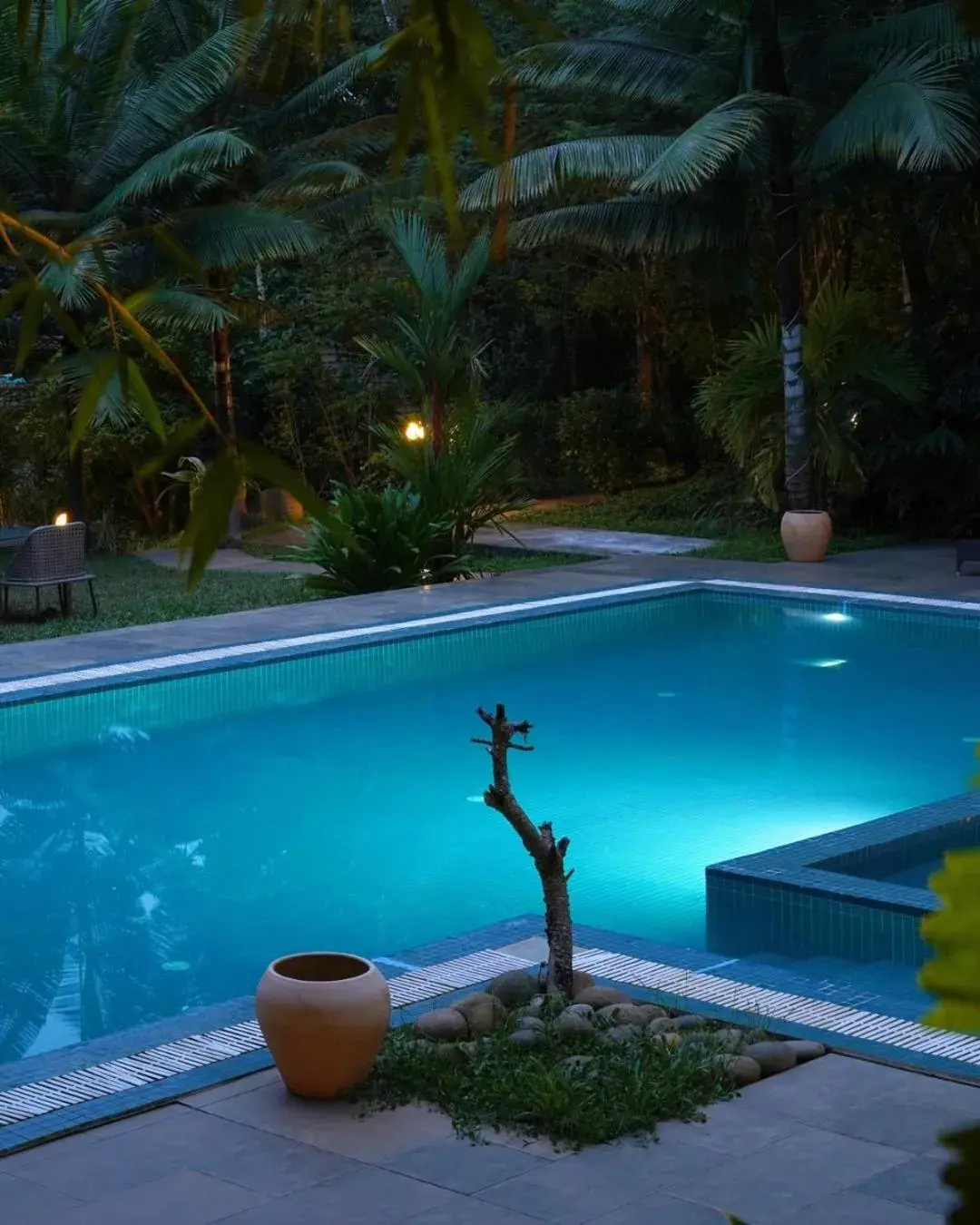 Swimming pool in Raindrops Resorts Wayanad Swimming pool in Raindrops Resorts Wayanad