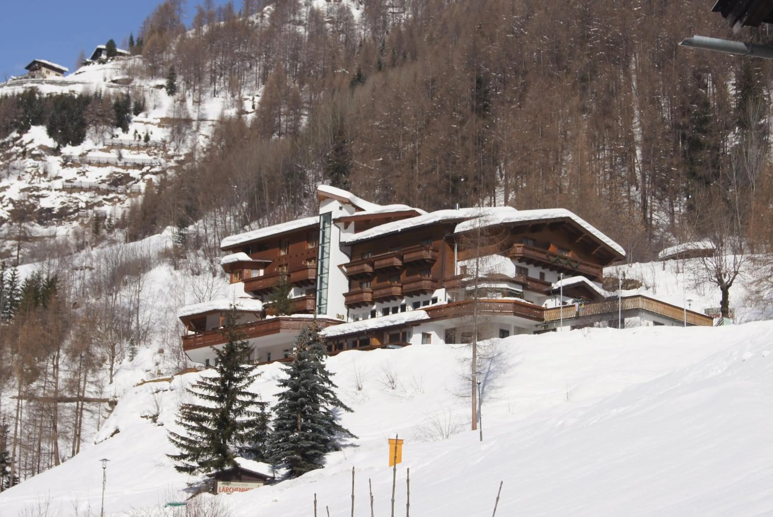 Property building in Alpin Panoramahotel Lärchenhof