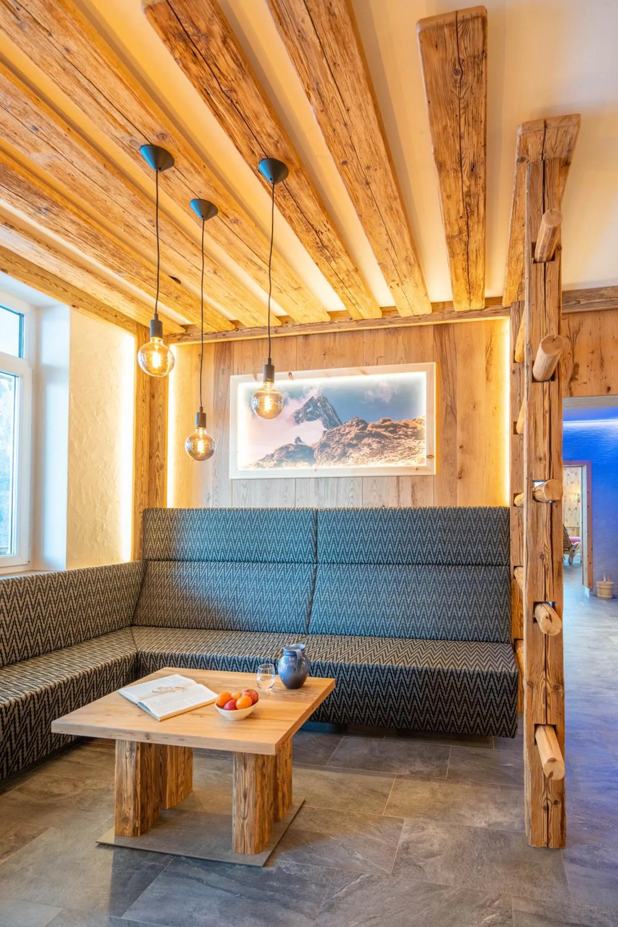 Spa and wellness centre/facilities in Alpin Panoramahotel Lärchenhof