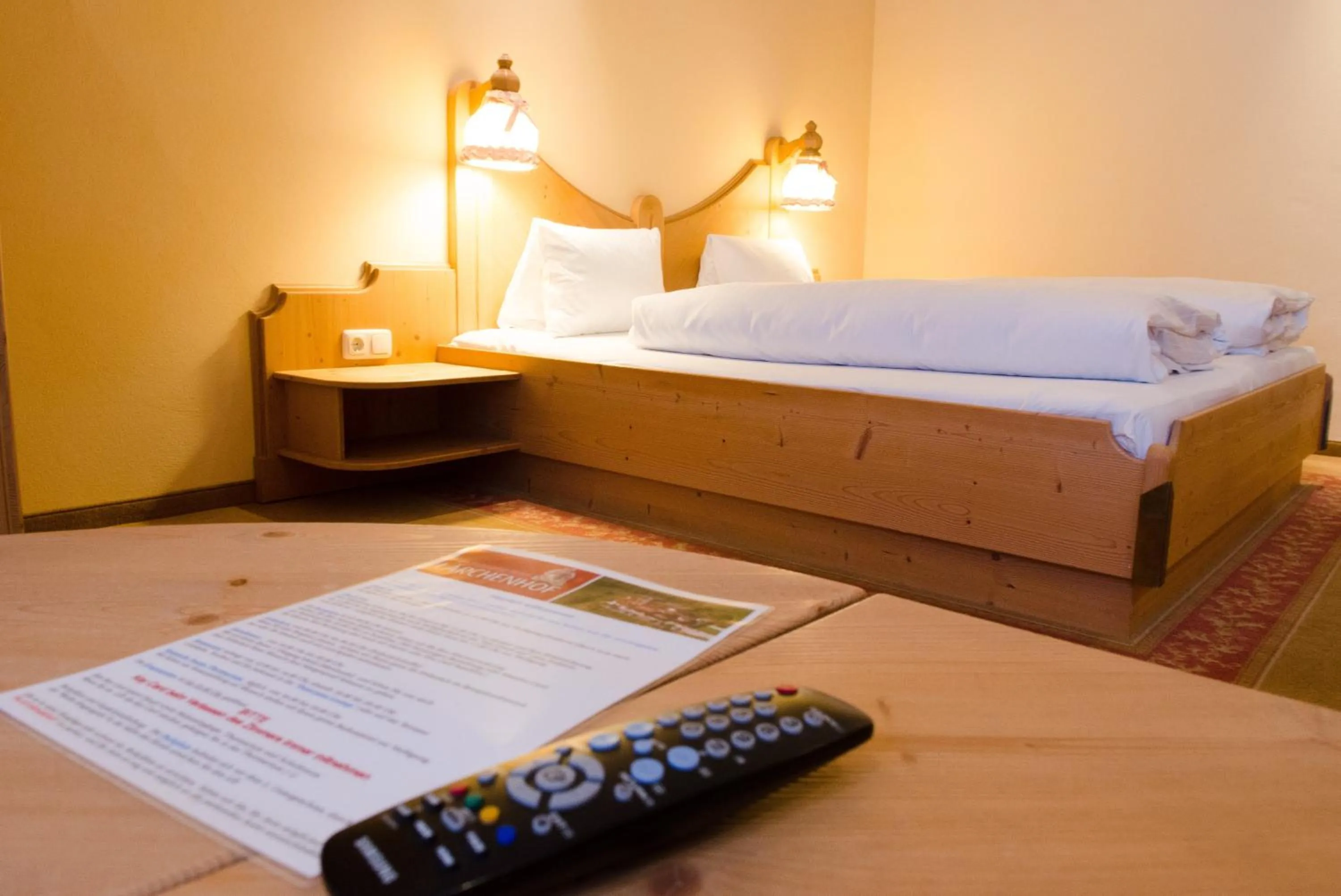 Bed in Alpin Panoramahotel Lärchenhof