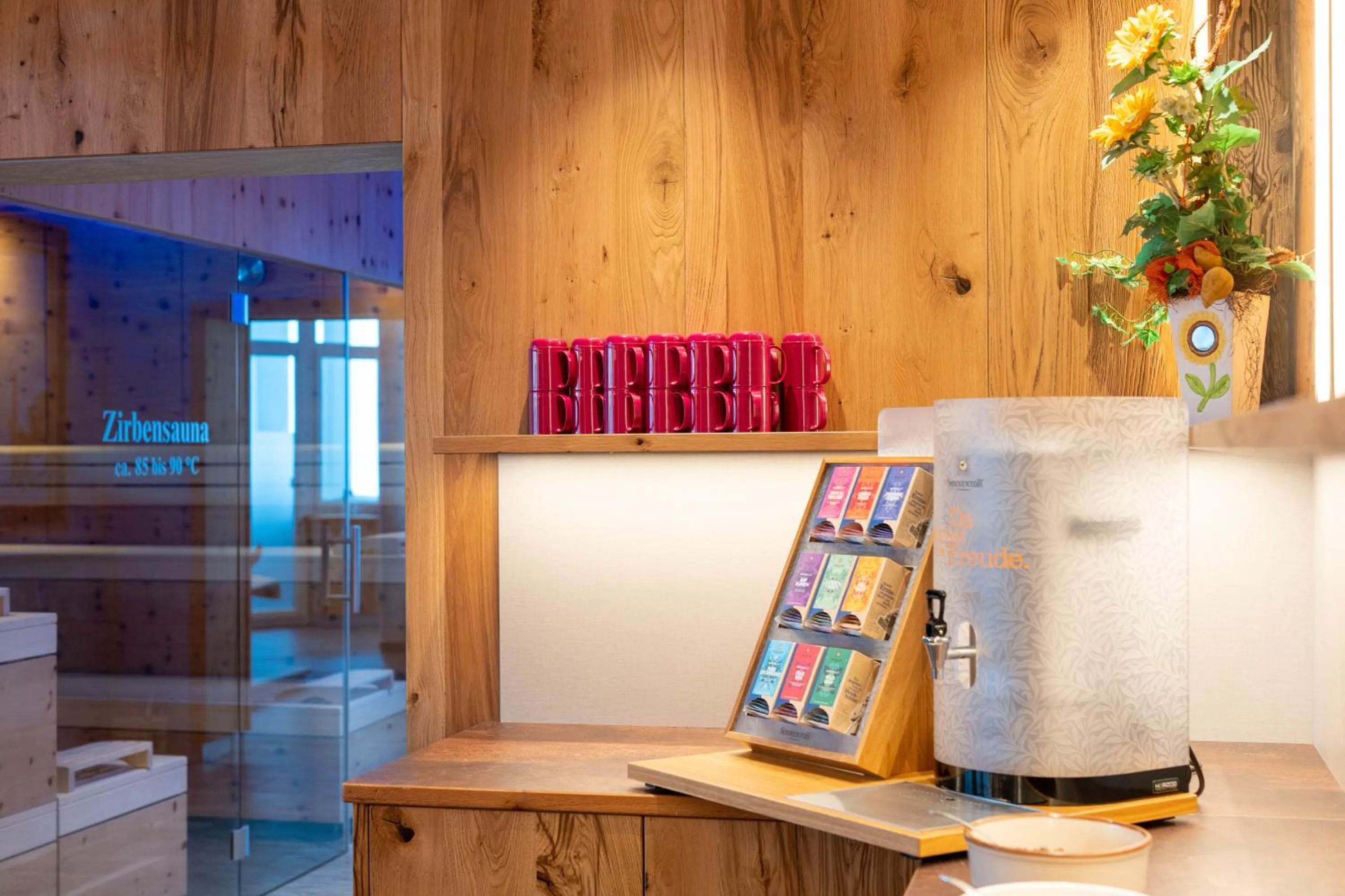 Spa and wellness centre/facilities in Alpin Panoramahotel Lärchenhof