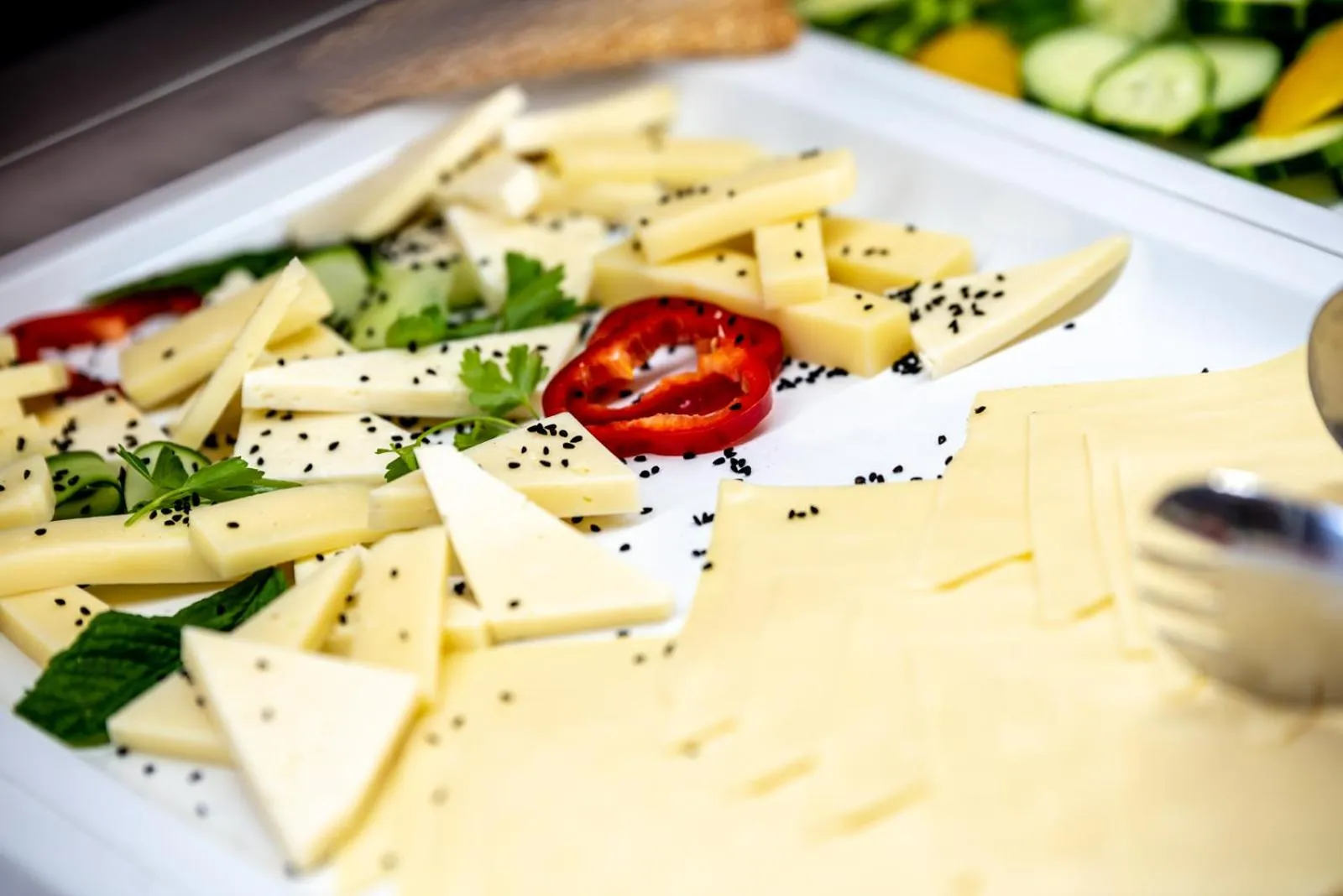 Food close-up in Mythic Summer Hotel