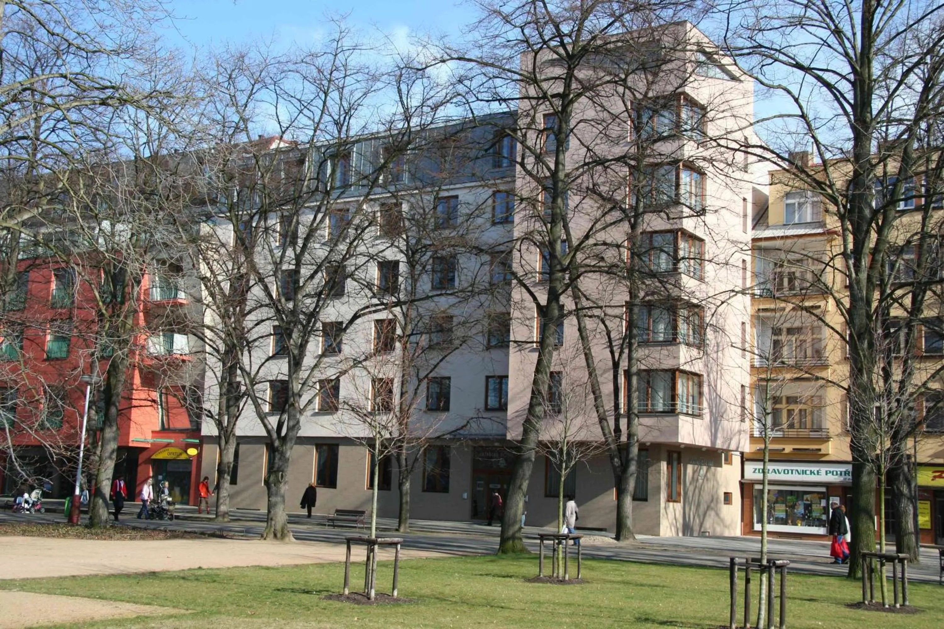Facade/entrance in Lazensky Hotel Park