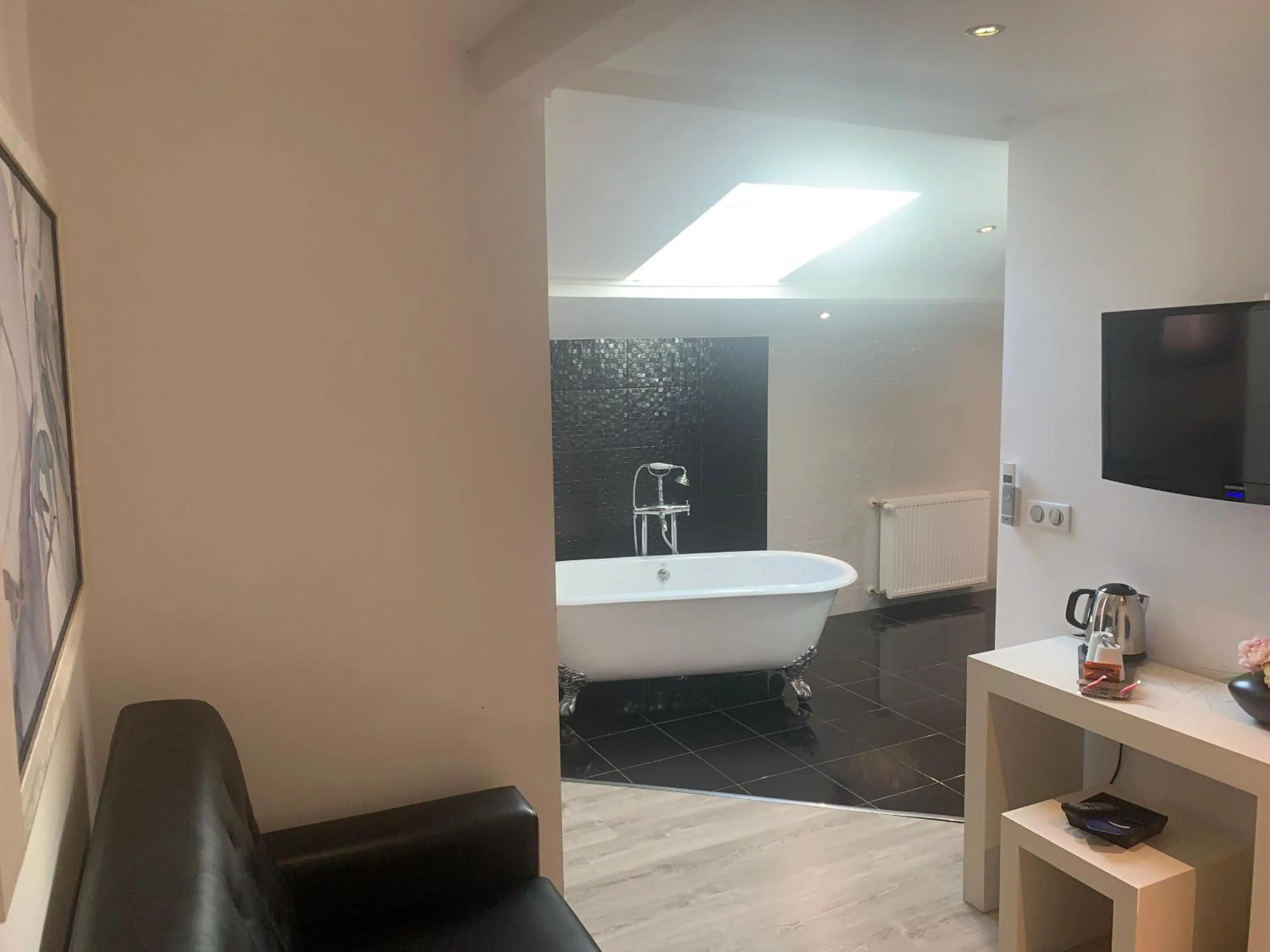 Living room in Les Criquets Hôtel & Spa