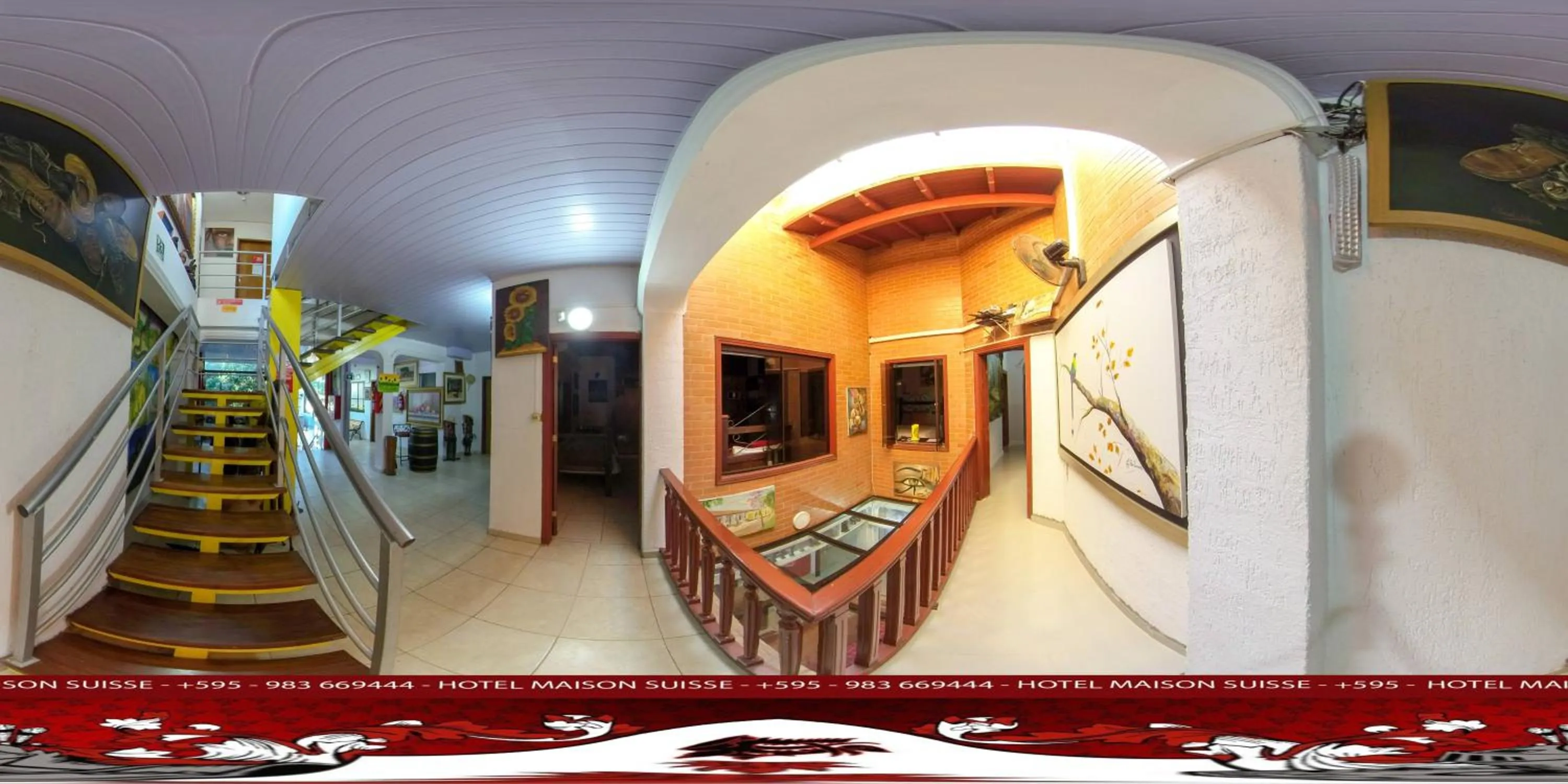 Decorative detail in ApartHotel Maison Suisse