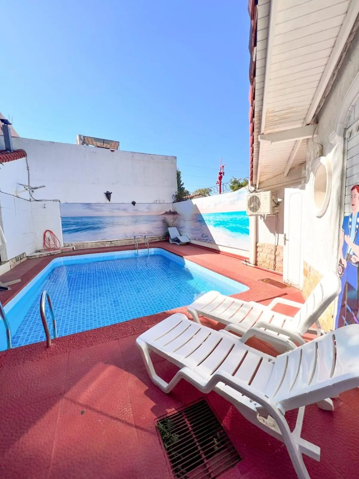 Patio in ApartHotel Maison Suisse