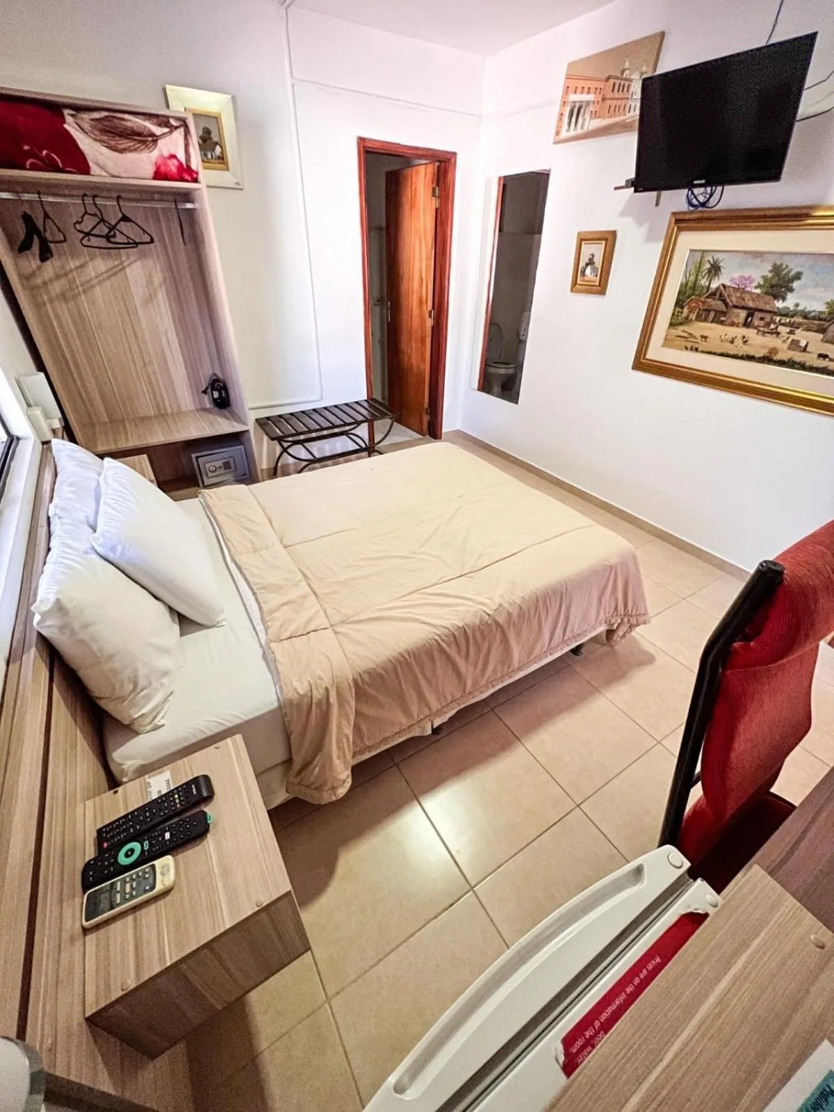 Bed in ApartHotel Maison Suisse