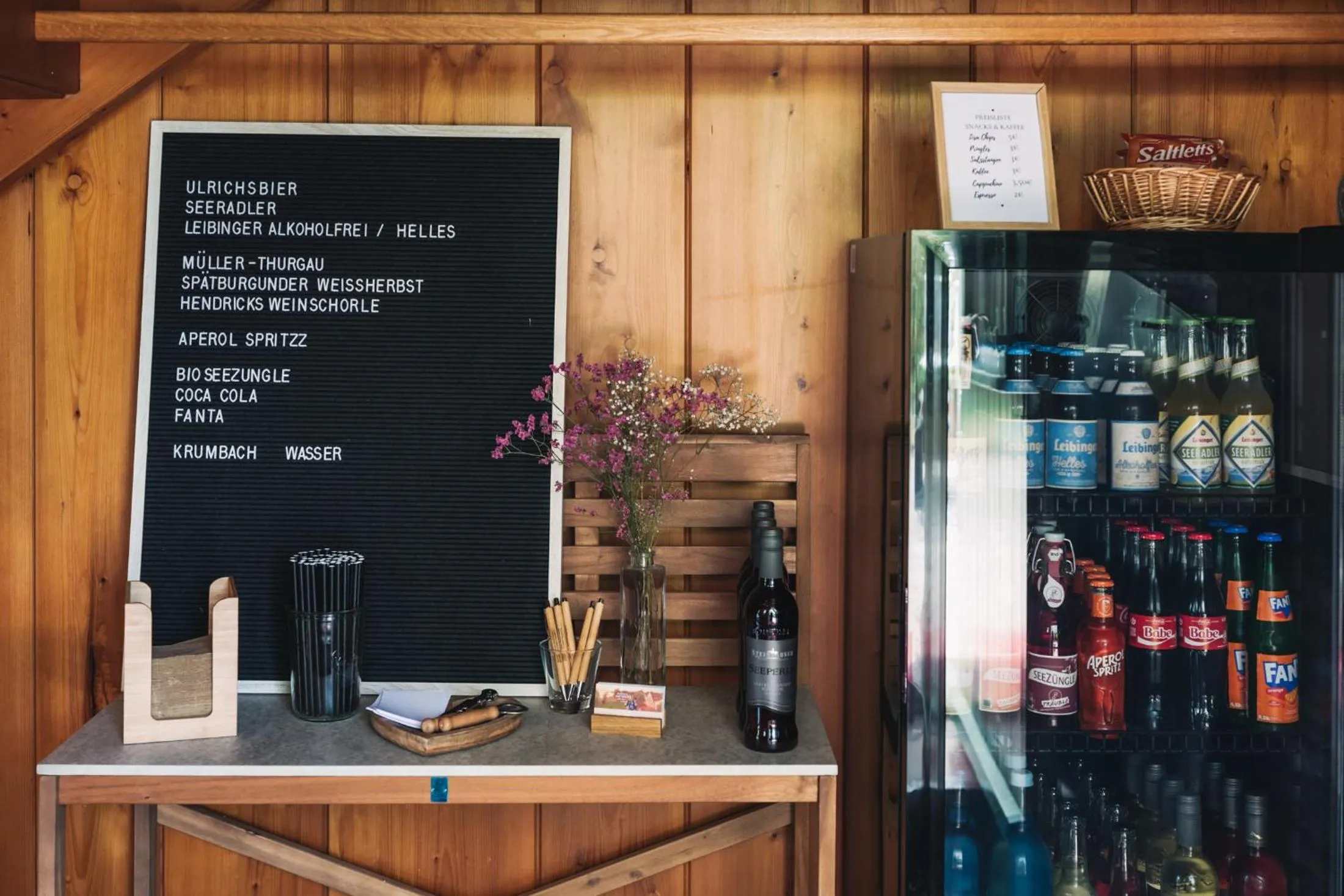 Drinks in SeeHotel Amtshof