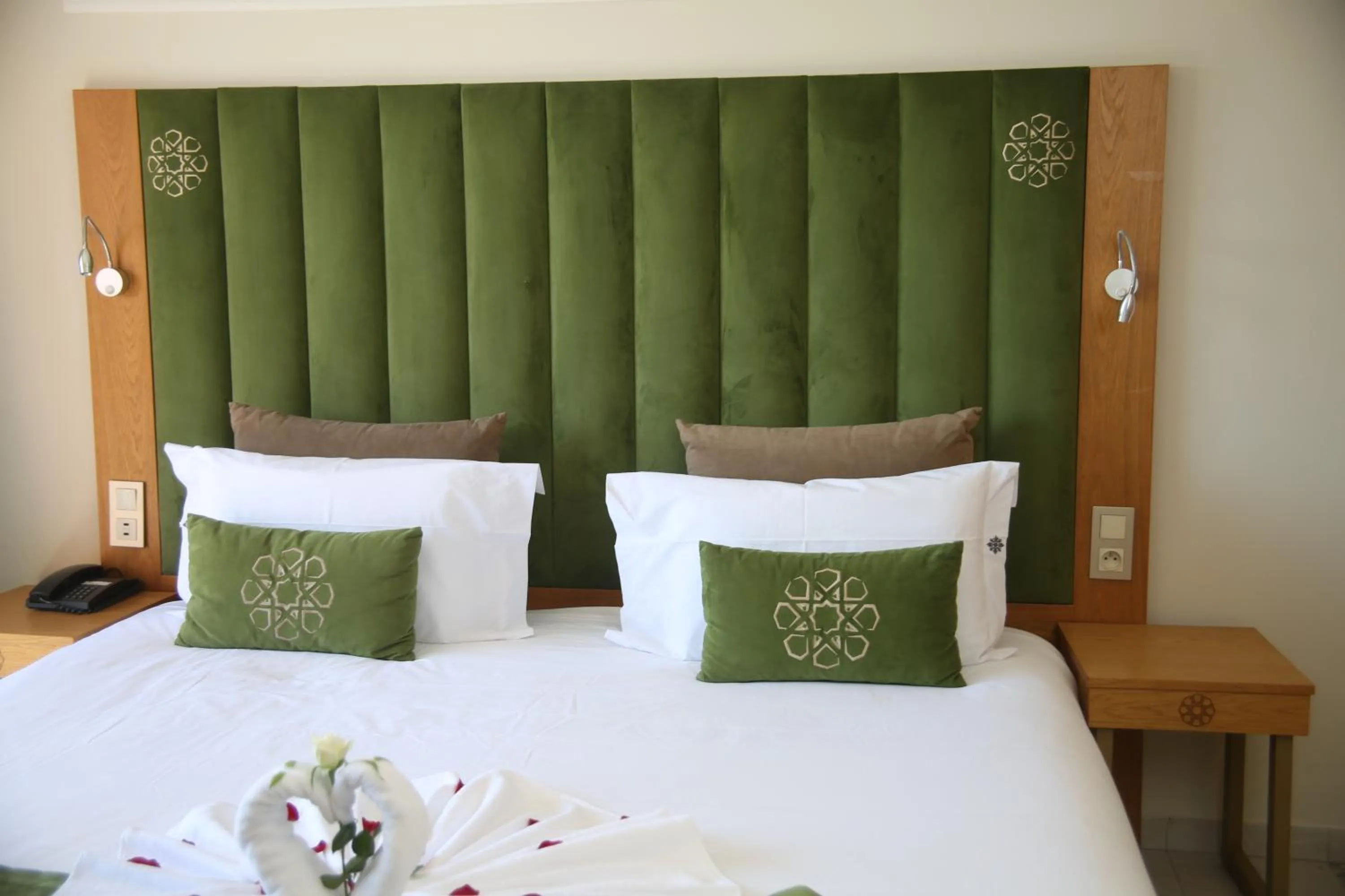 Bed in Diwane Hotel & Spa Marrakech