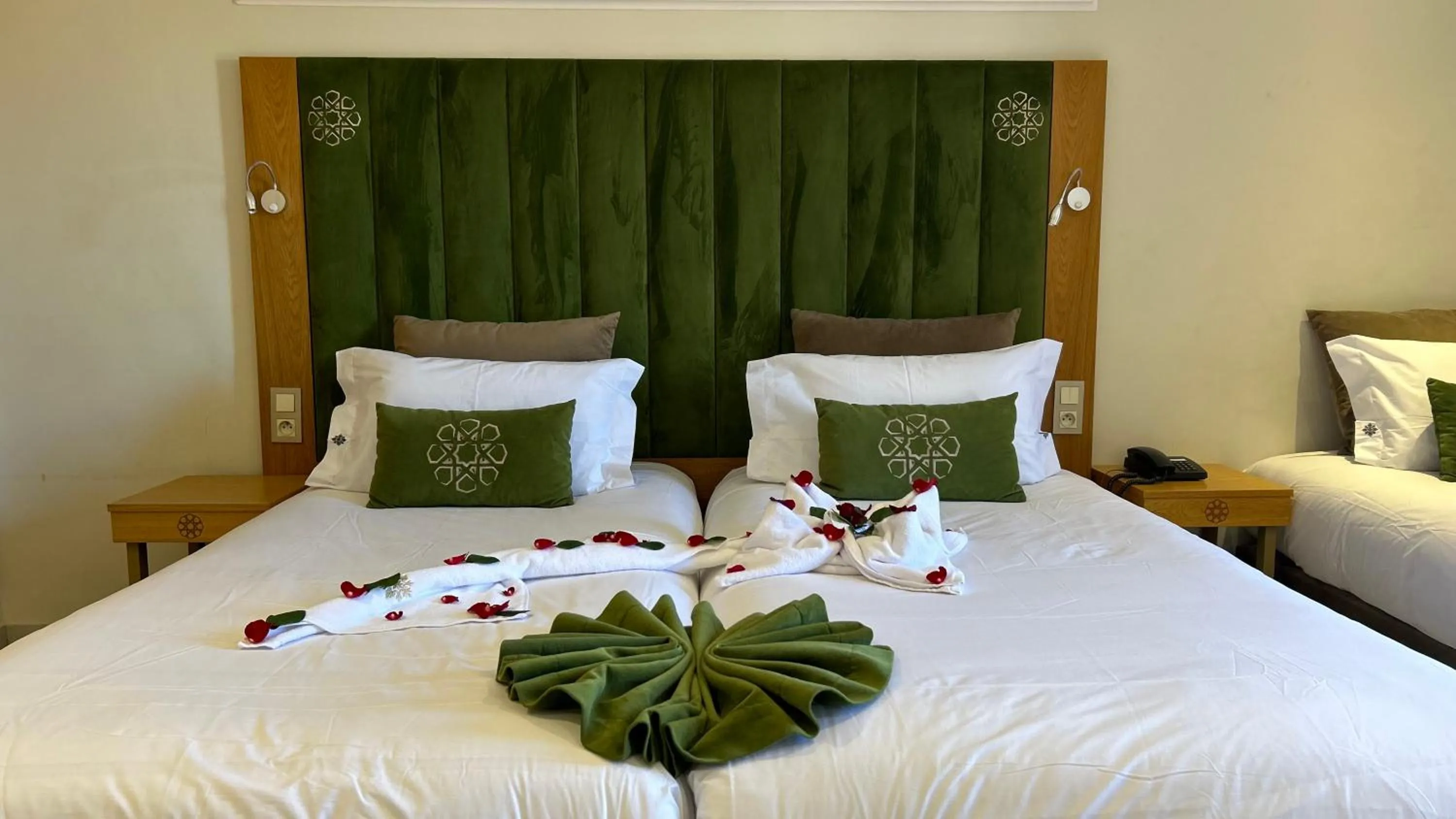 Bed in Diwane Hotel & Spa Marrakech