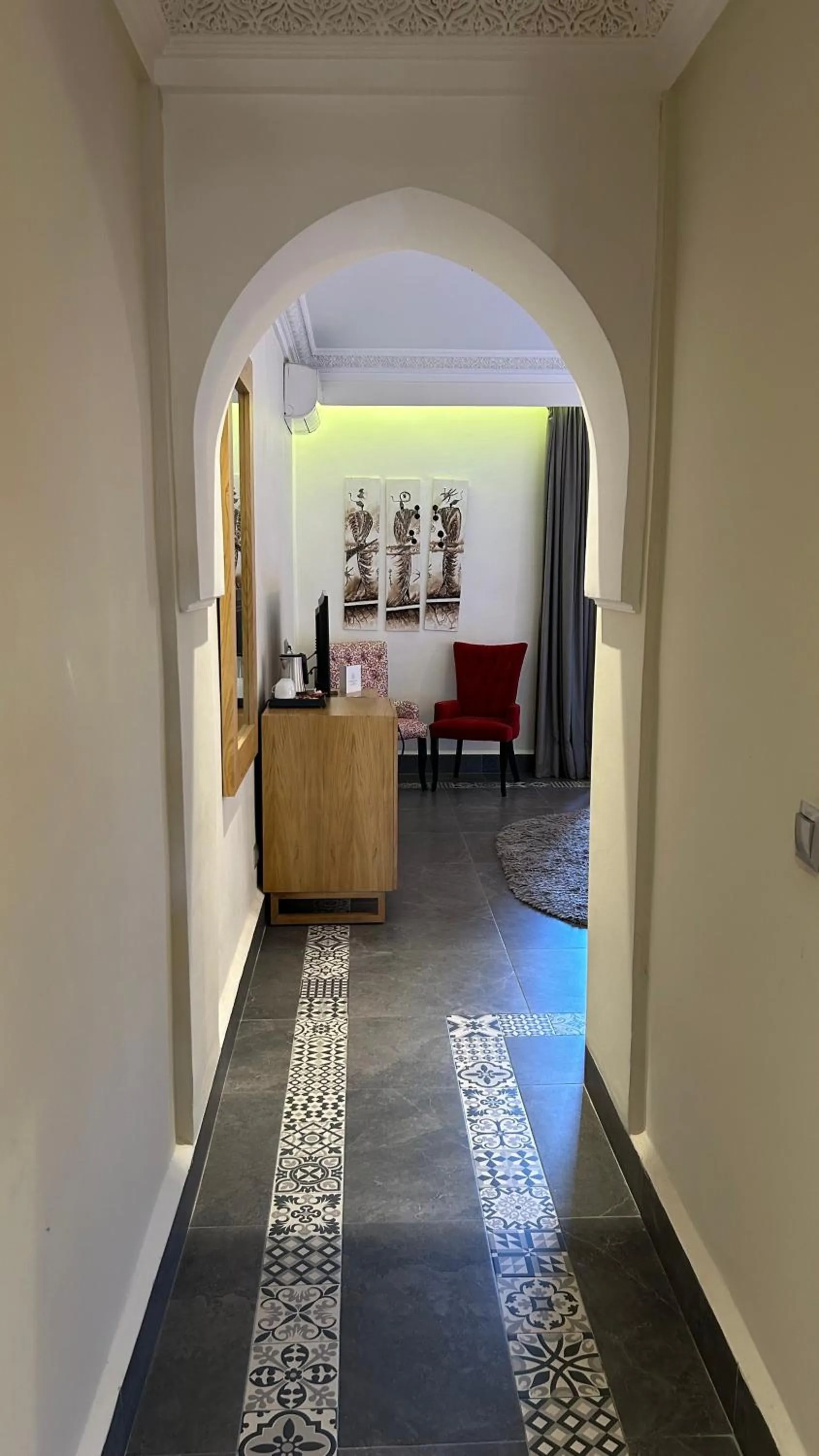 Seating area in Diwane Hotel & Spa Marrakech