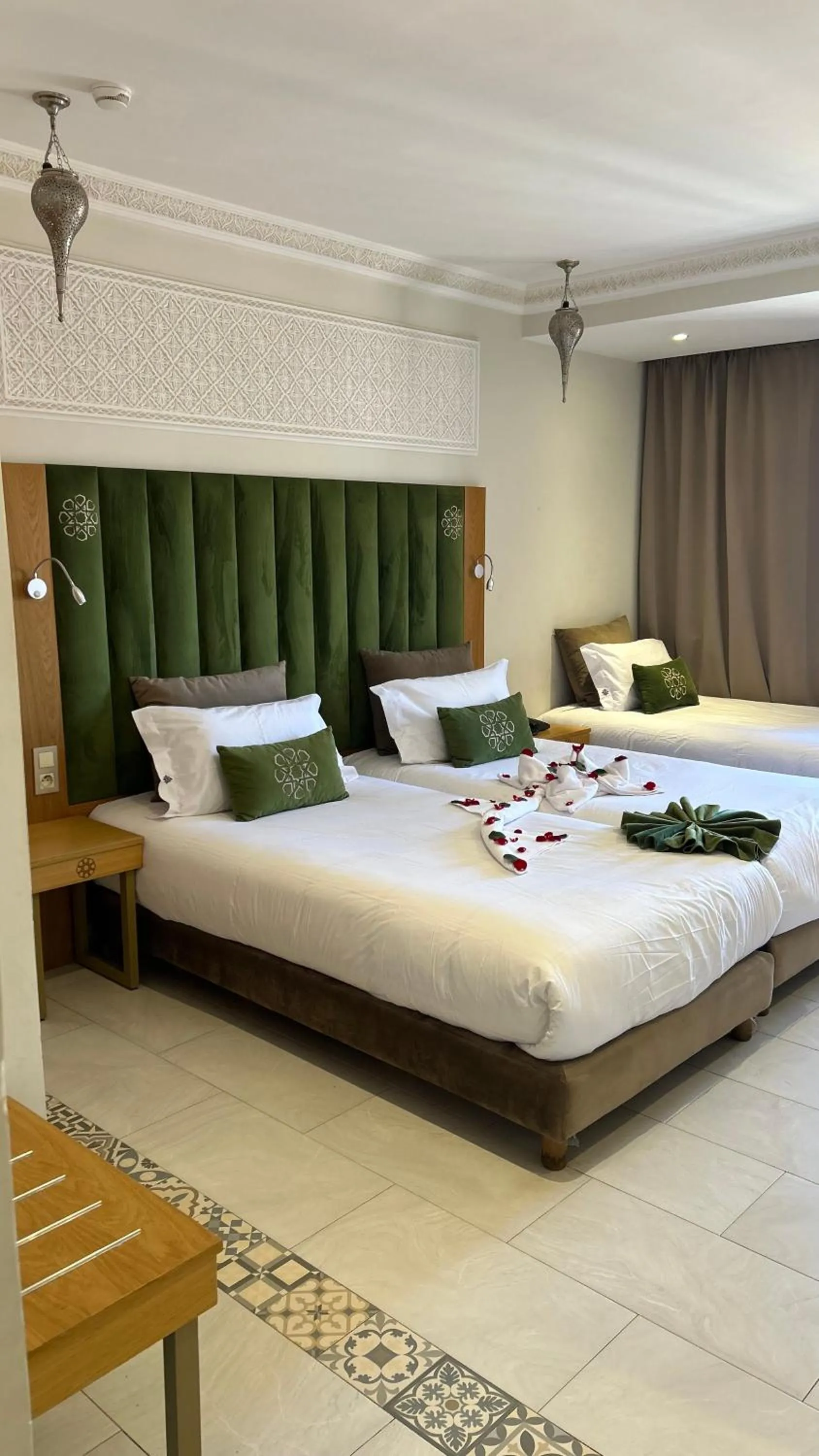 Bed in Diwane Hotel & Spa Marrakech