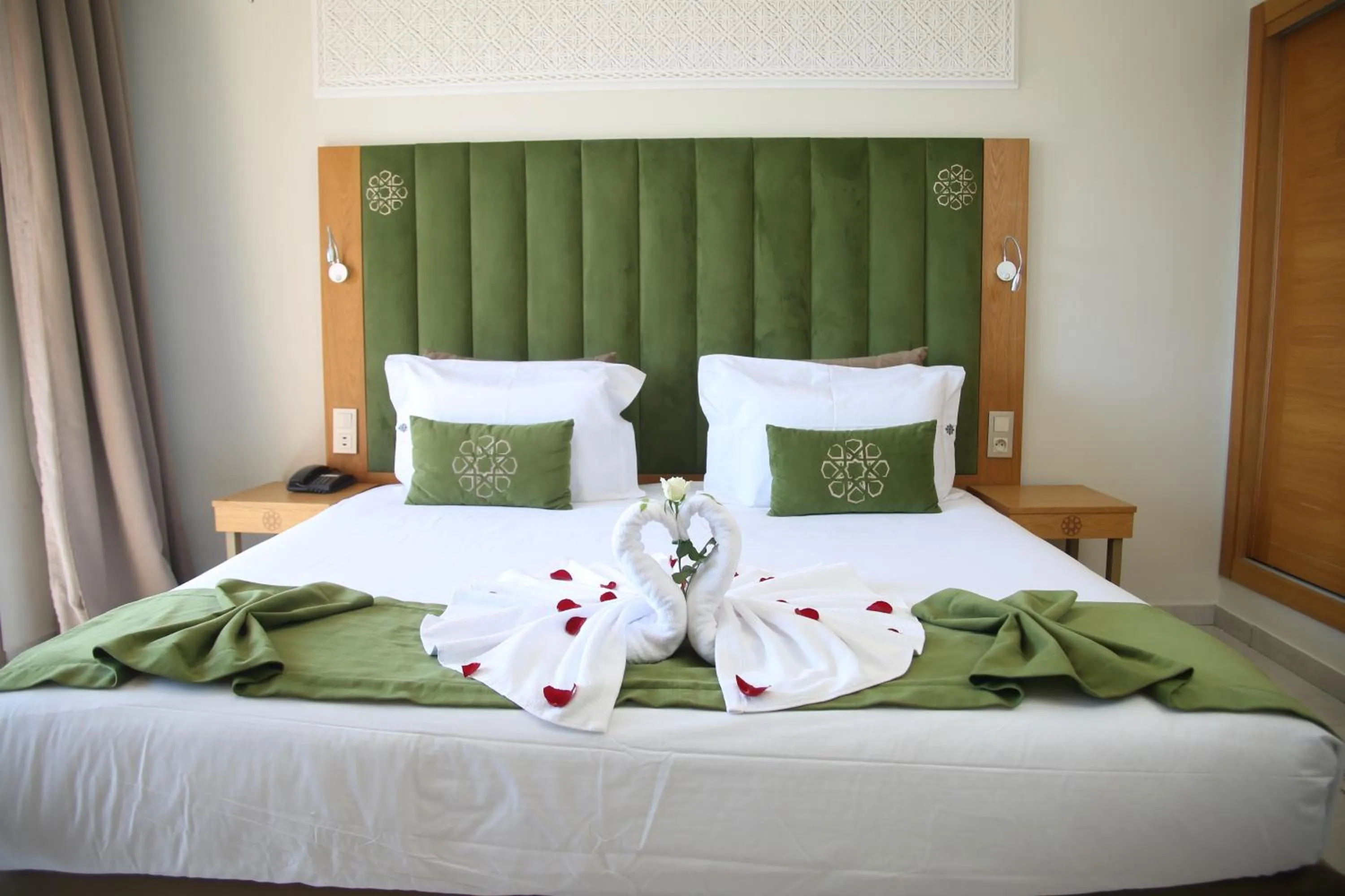 Bed in Diwane Hotel & Spa Marrakech