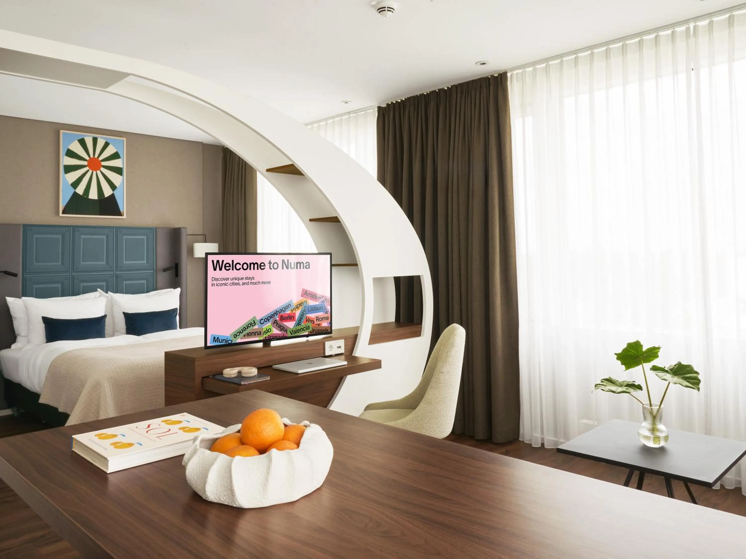 Living room in Numa Hamburg Fore