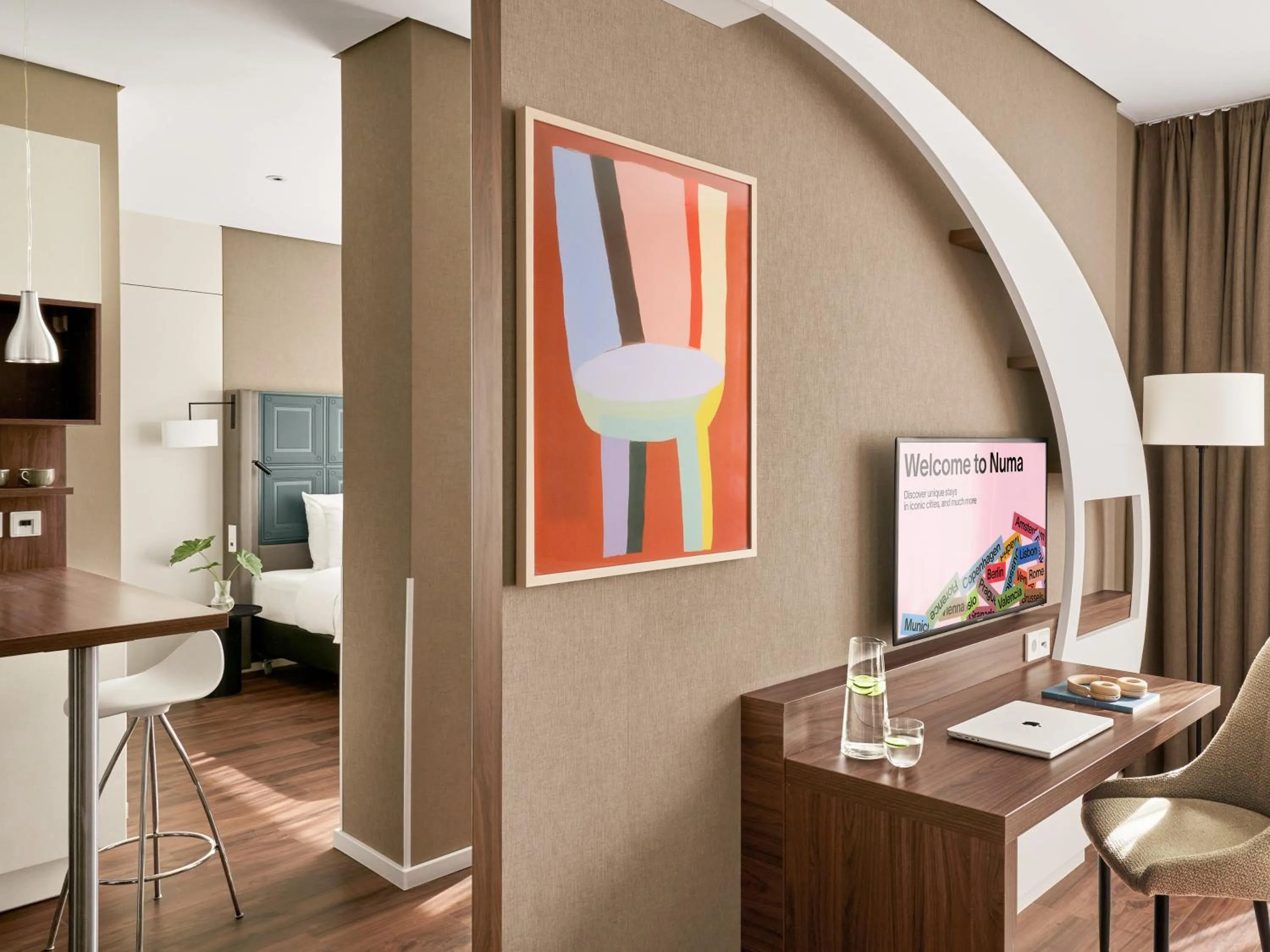 Living room in Numa Hamburg Fore