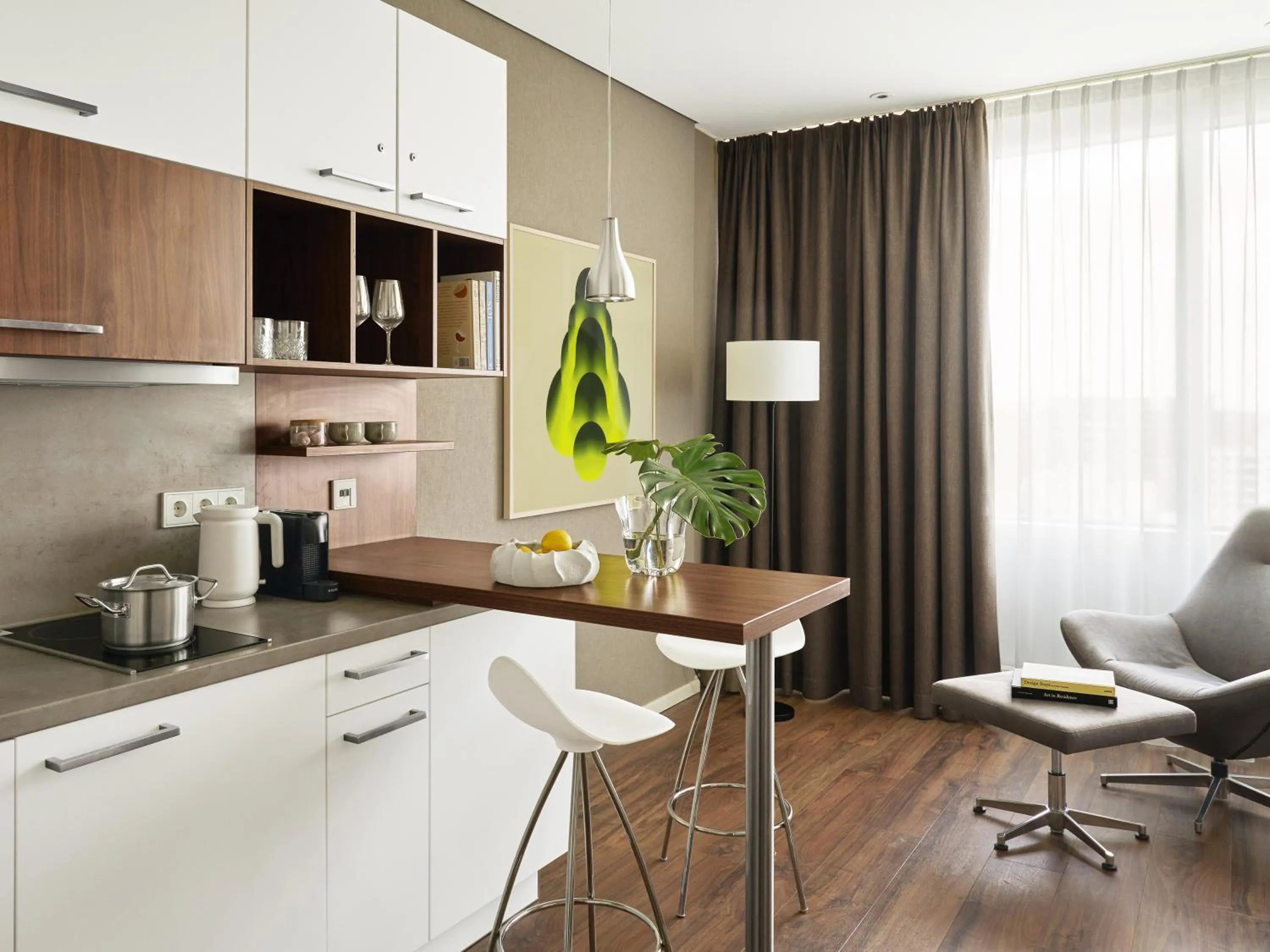 kitchen in Numa Hamburg Fore