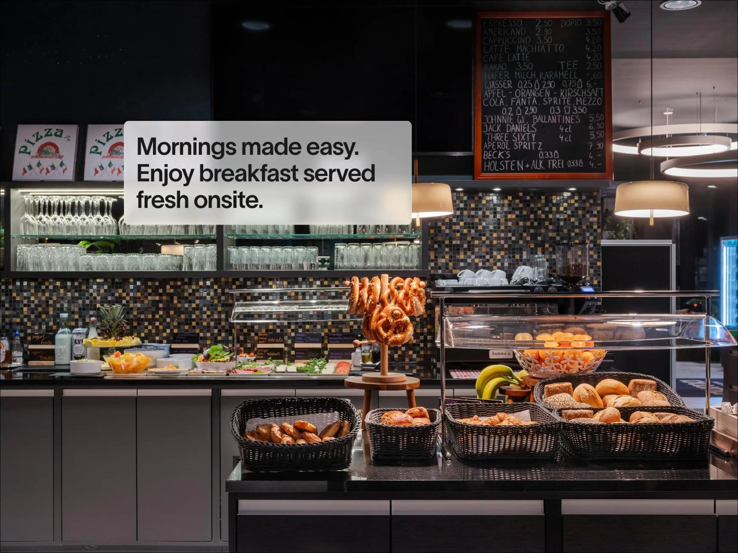 Breakfast in Numa Hamburg Fore