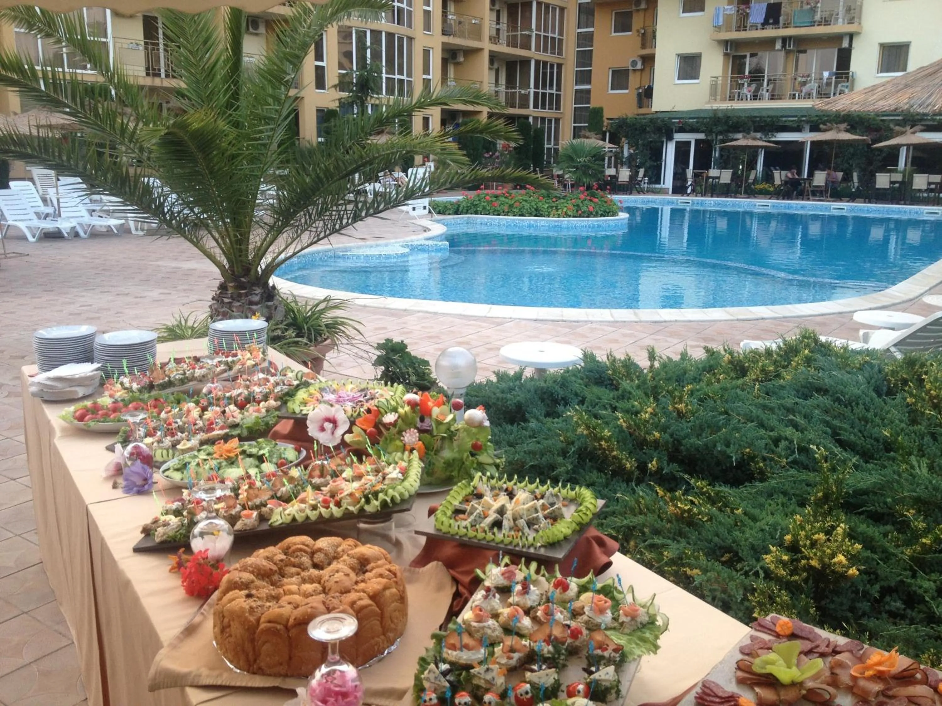 Patio in Joya Park Hotel