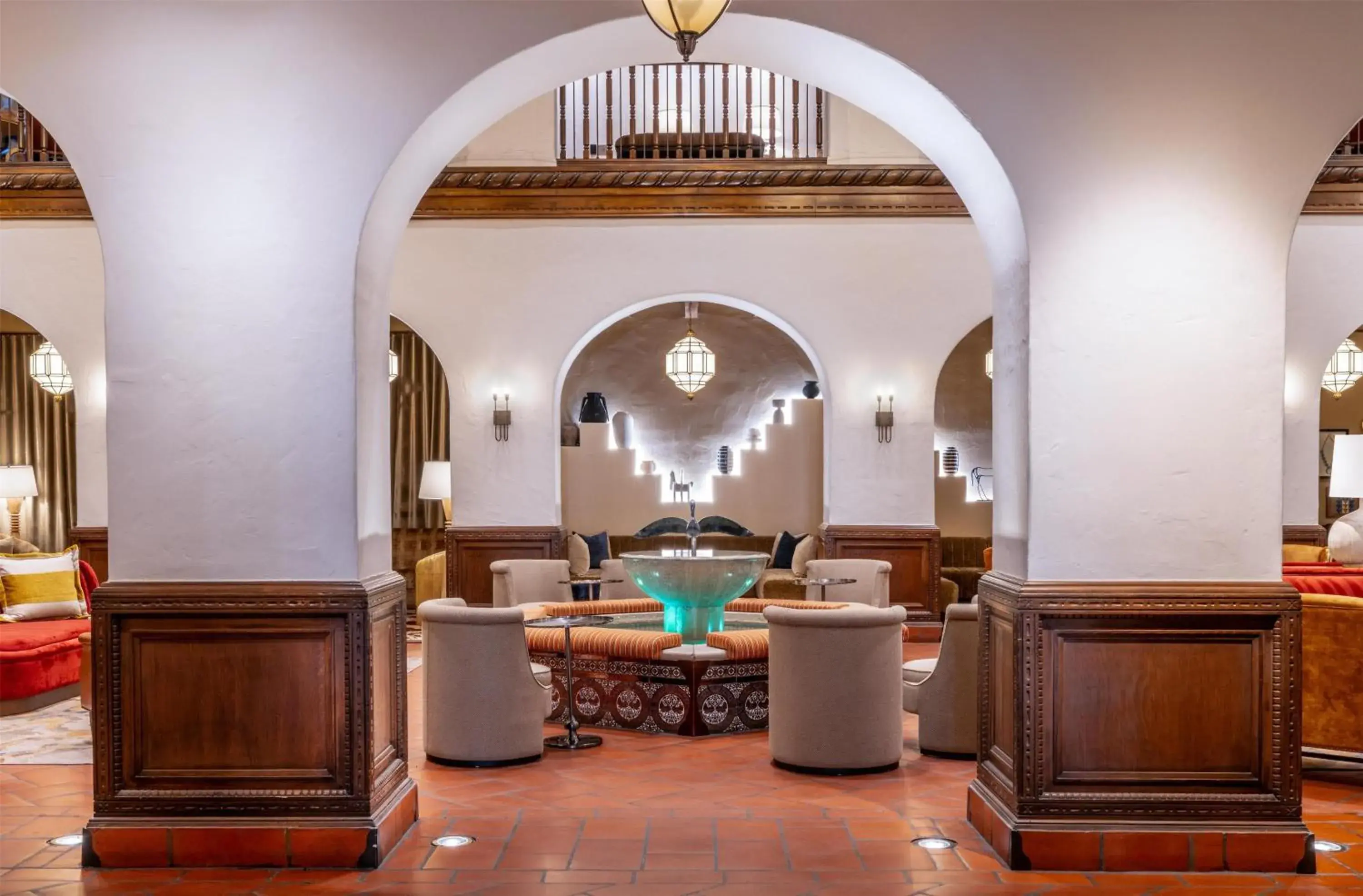 Lobby or reception, Bed in Hotel Andaluz Albuquerque, Curio Collection By Hilton Lobby or reception, Bed in Hotel Andaluz Albuquerque, Curio Collection By Hilton