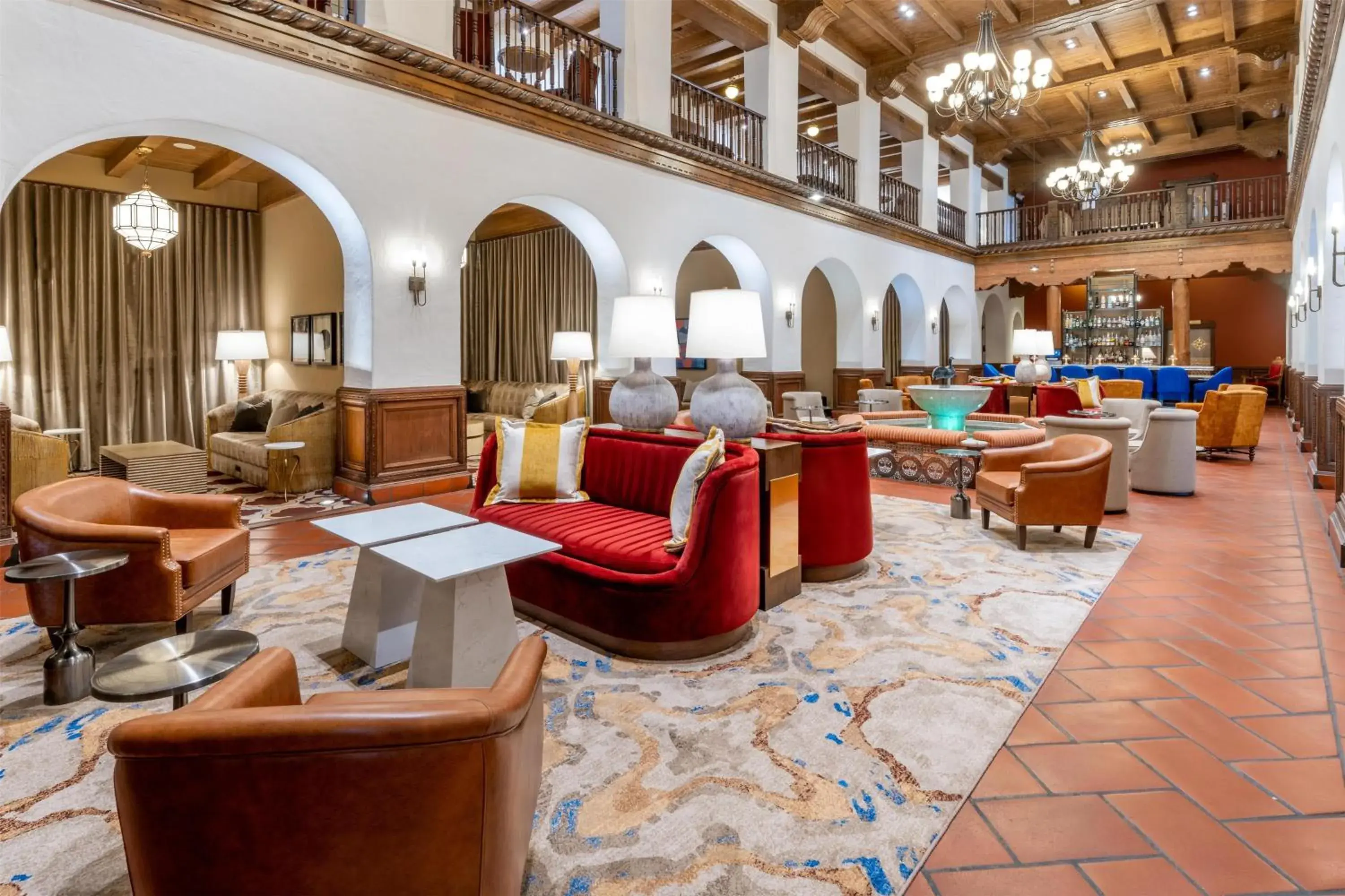 Lobby or reception in Hotel Andaluz Albuquerque, Curio Collection By Hilton Lobby or reception in Hotel Andaluz Albuquerque, Curio Collection By Hilton