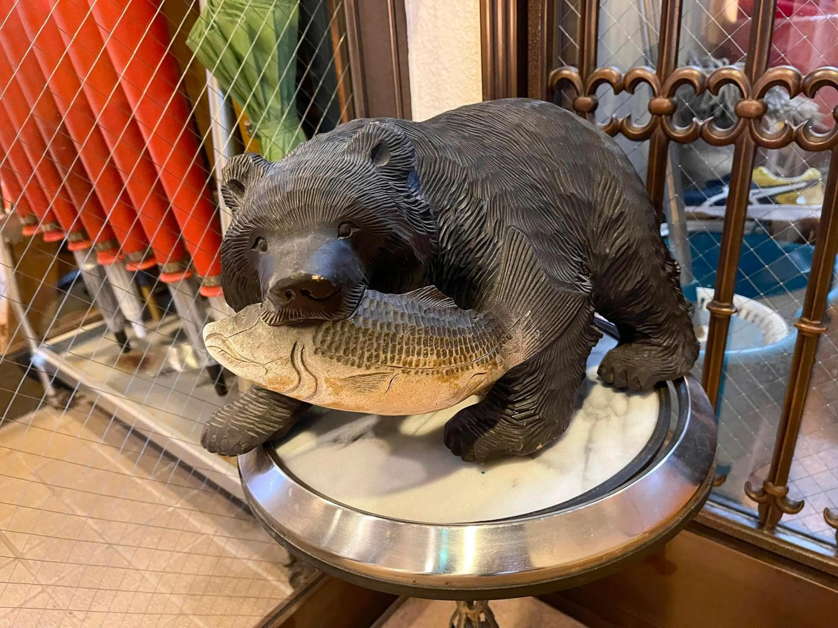 Decorative detail in Guesthouse Otaru Wanokaze