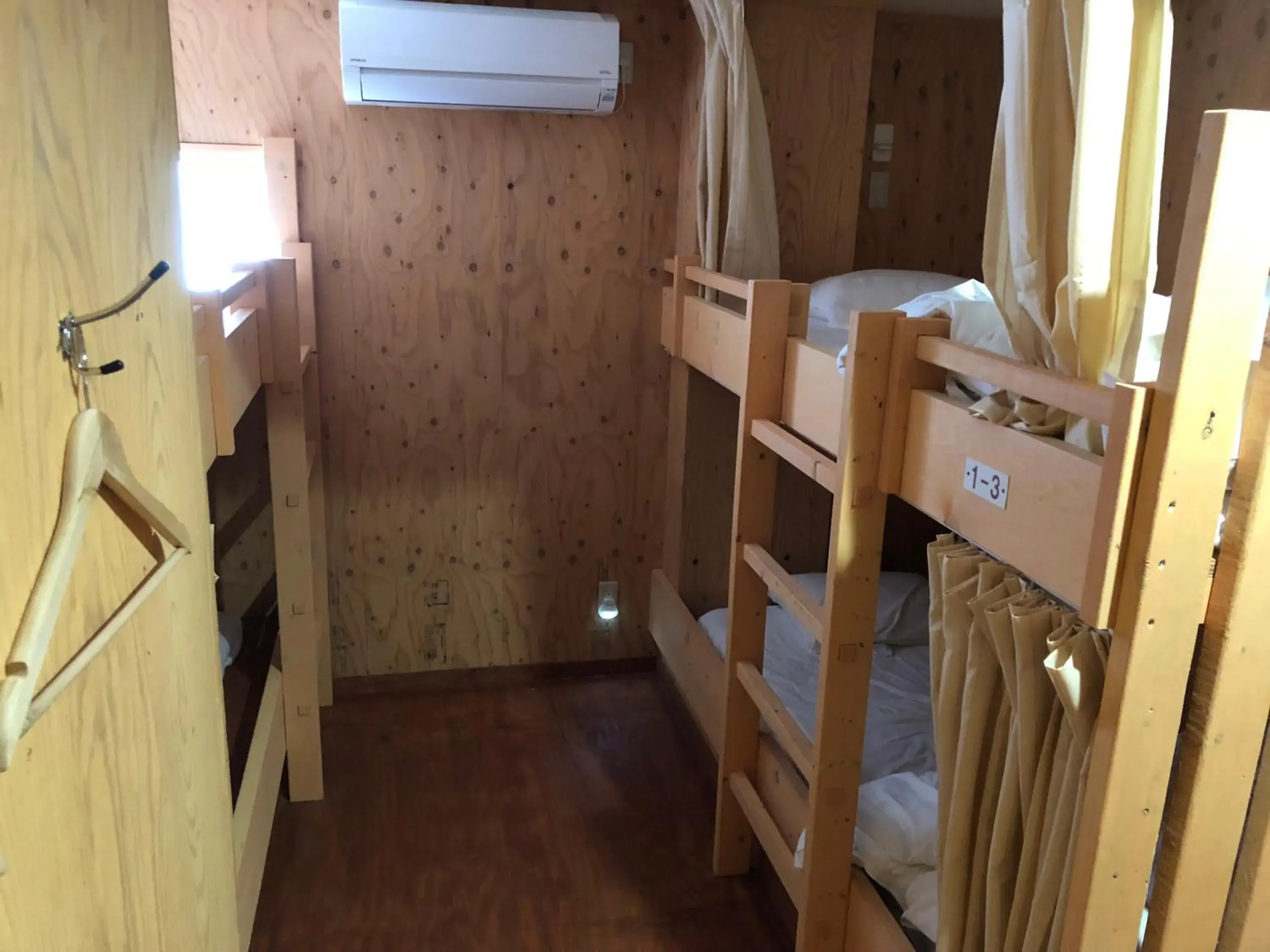 Bed in Guesthouse Otaru Wanokaze Bed in Guesthouse Otaru Wanokaze