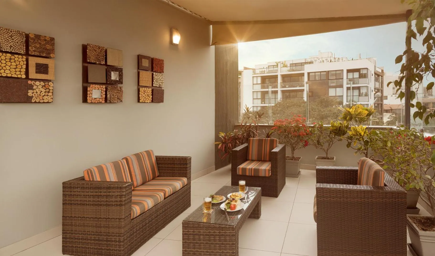Balcony/Terrace in Girasoles Hotel