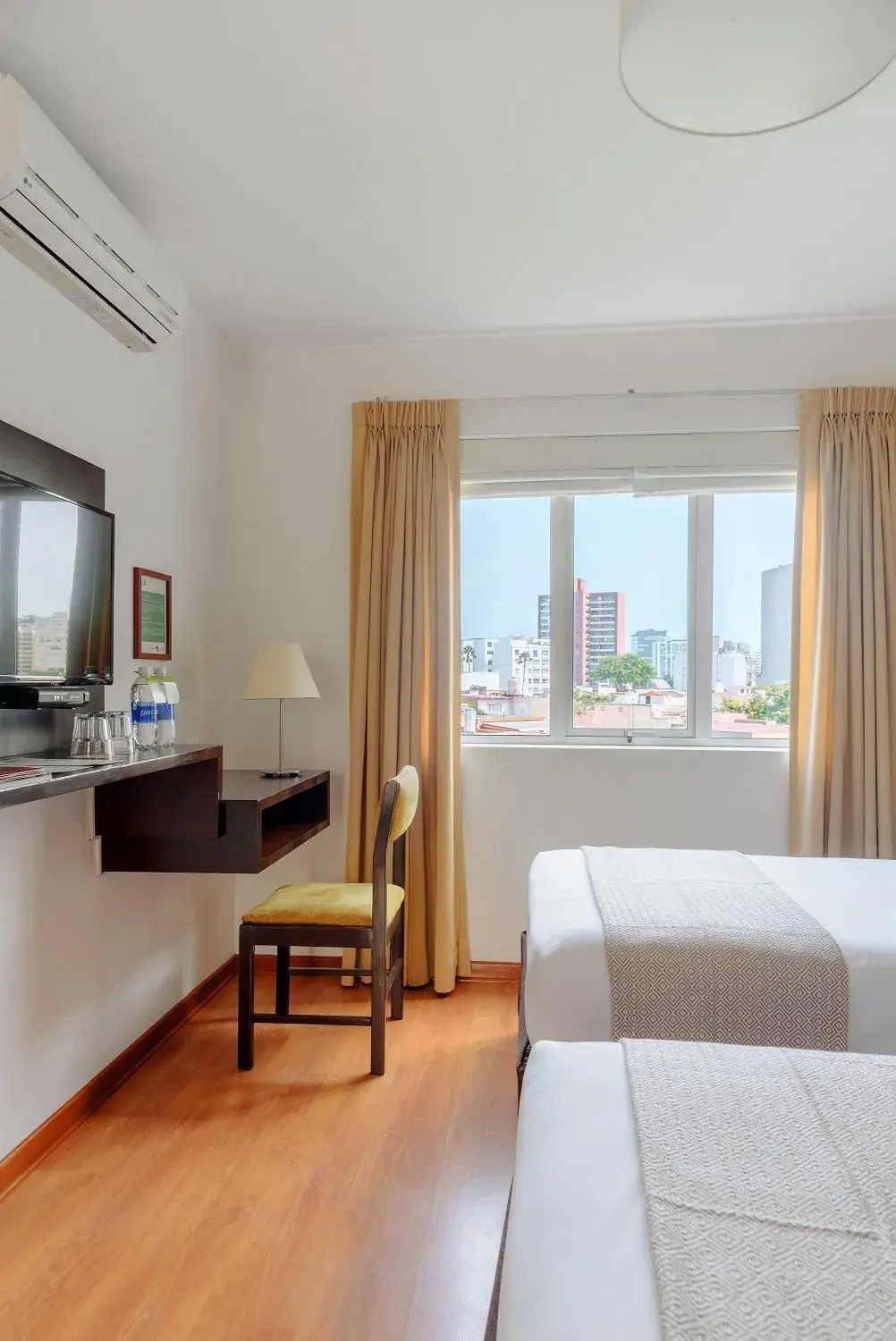 View (from property/room), Bed in Girasoles Hotel View (from property/room), Bed in Girasoles Hotel