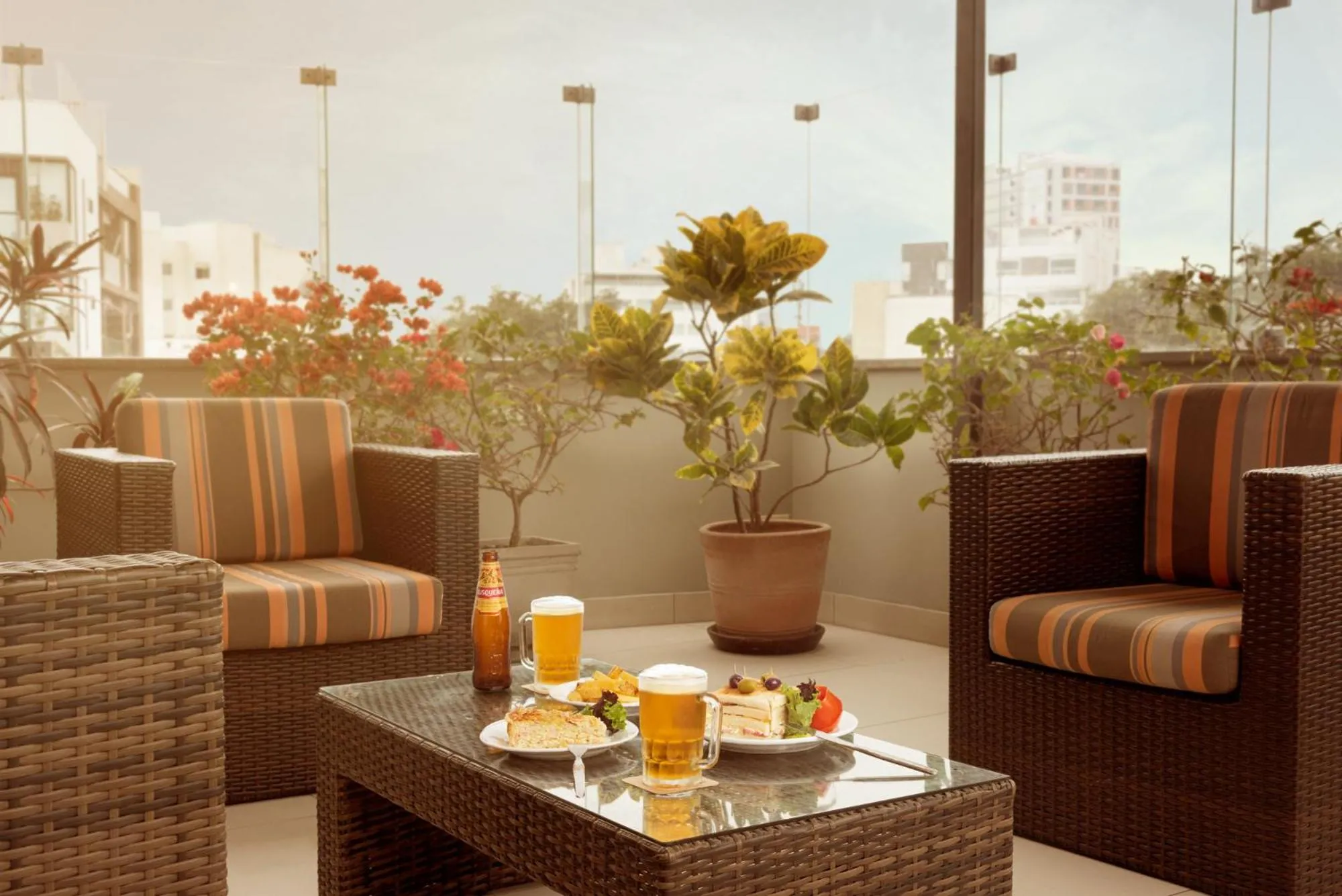 Balcony/Terrace in Girasoles Hotel
