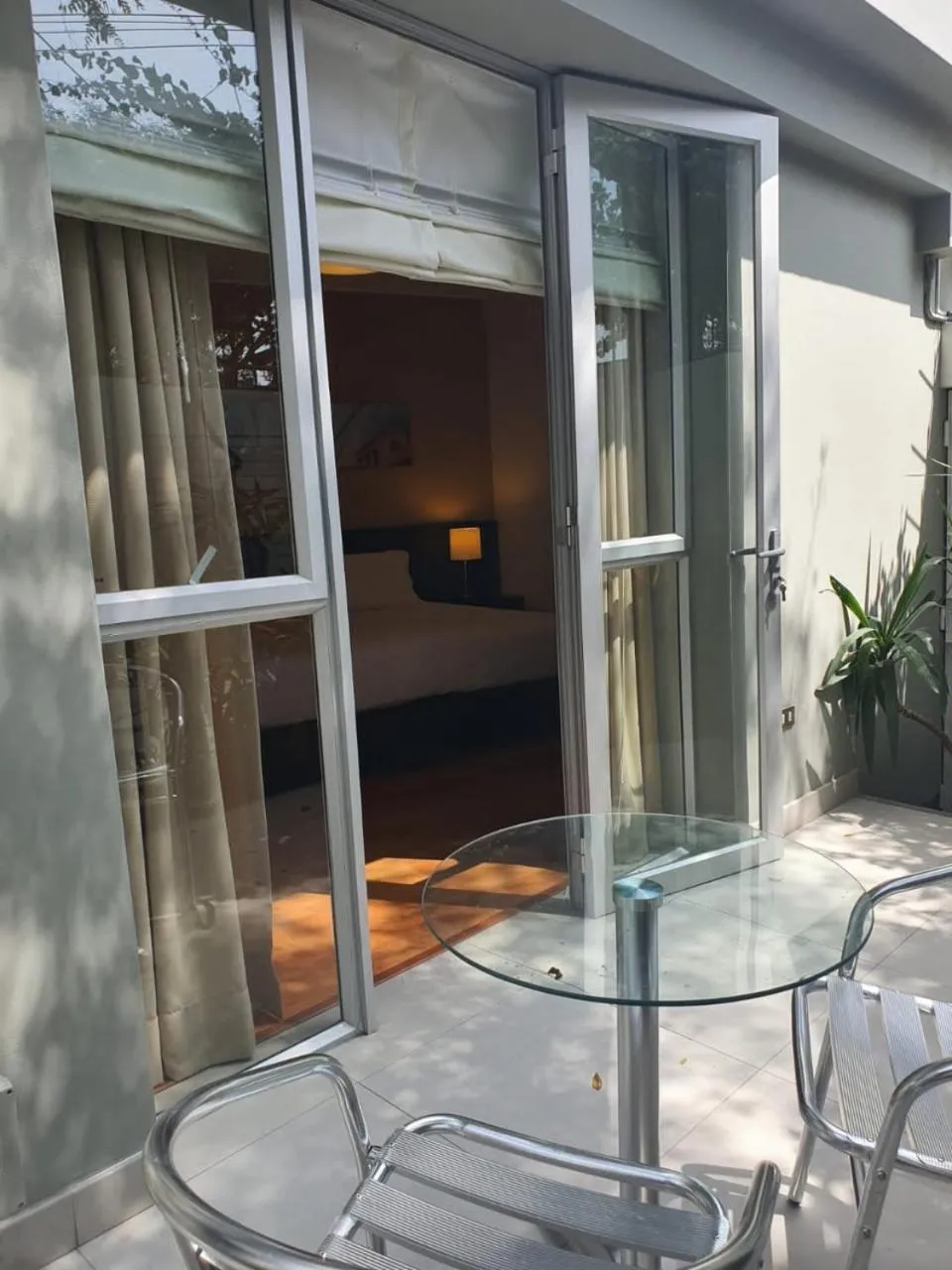 Patio in Girasoles Hotel