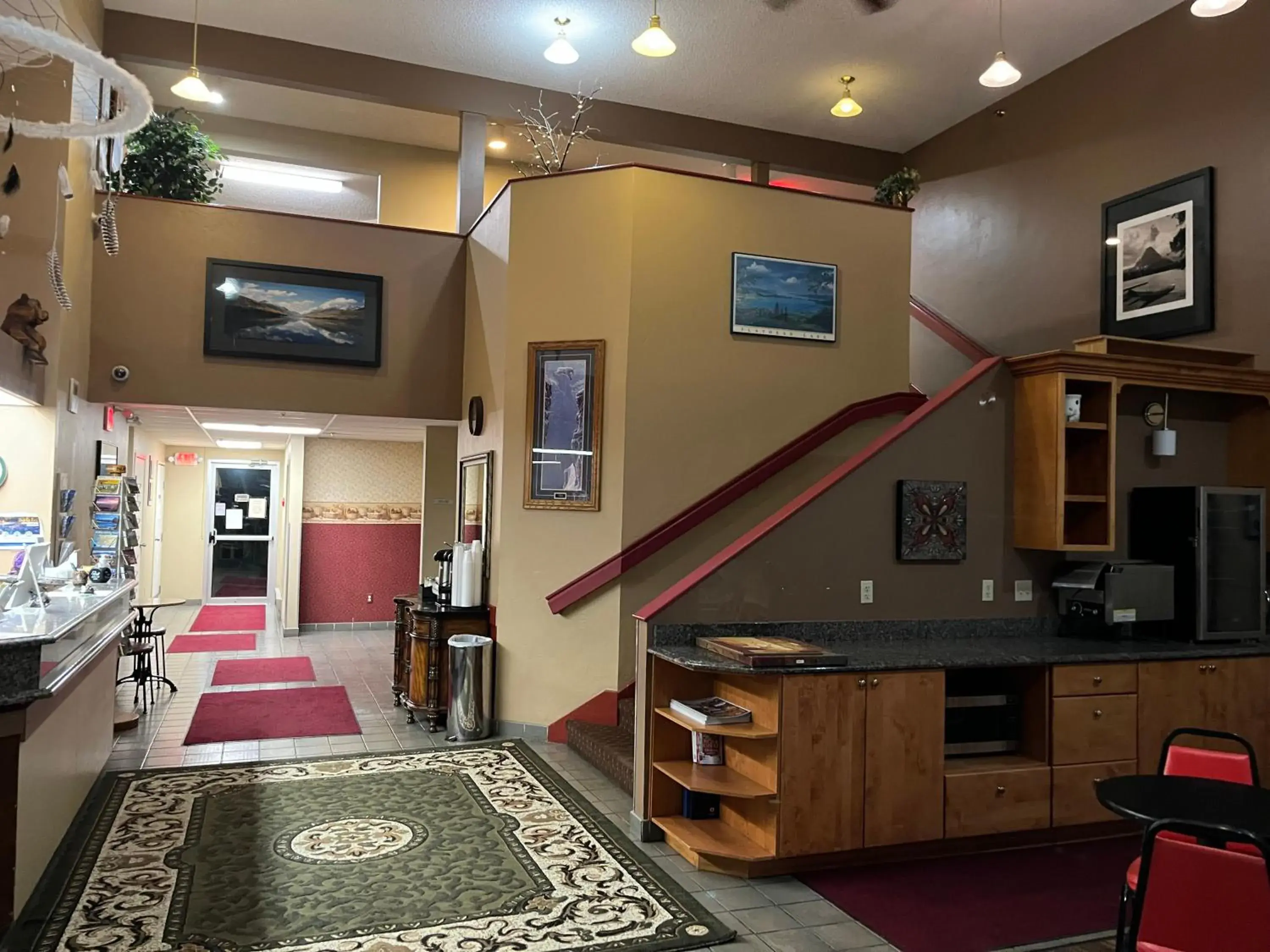Lobby or reception in Americas Best Value Inn Kalispell Lobby or reception in Americas Best Value Inn Kalispell