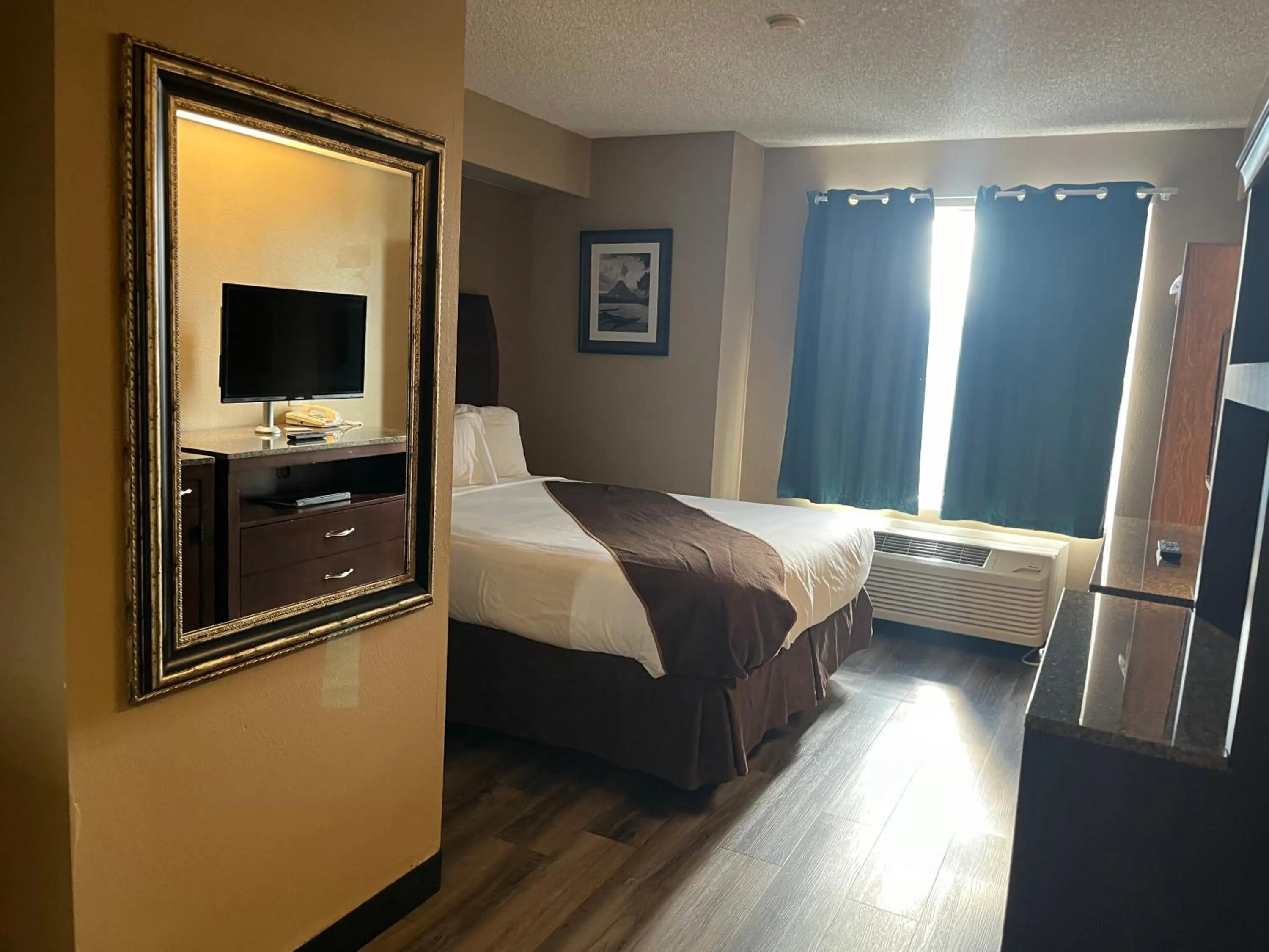 Bed in Americas Best Value Inn Kalispell