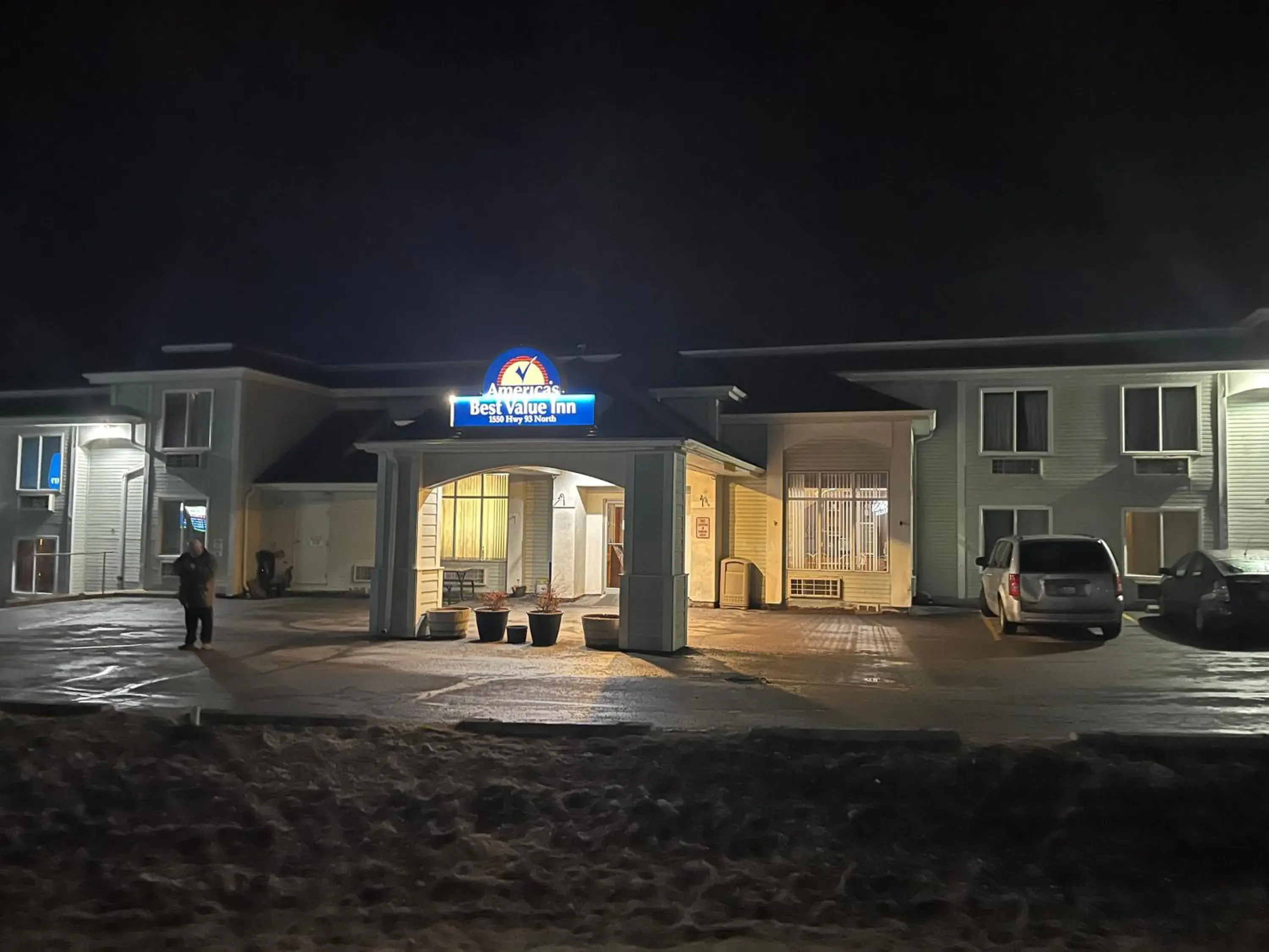 Property building in Americas Best Value Inn Kalispell Property building in Americas Best Value Inn Kalispell