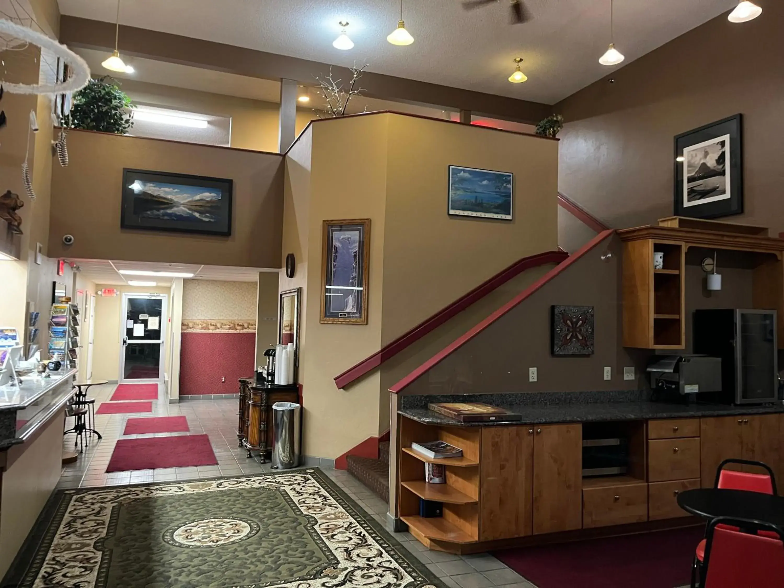 Lobby or reception in Americas Best Value Inn Kalispell Lobby or reception in Americas Best Value Inn Kalispell