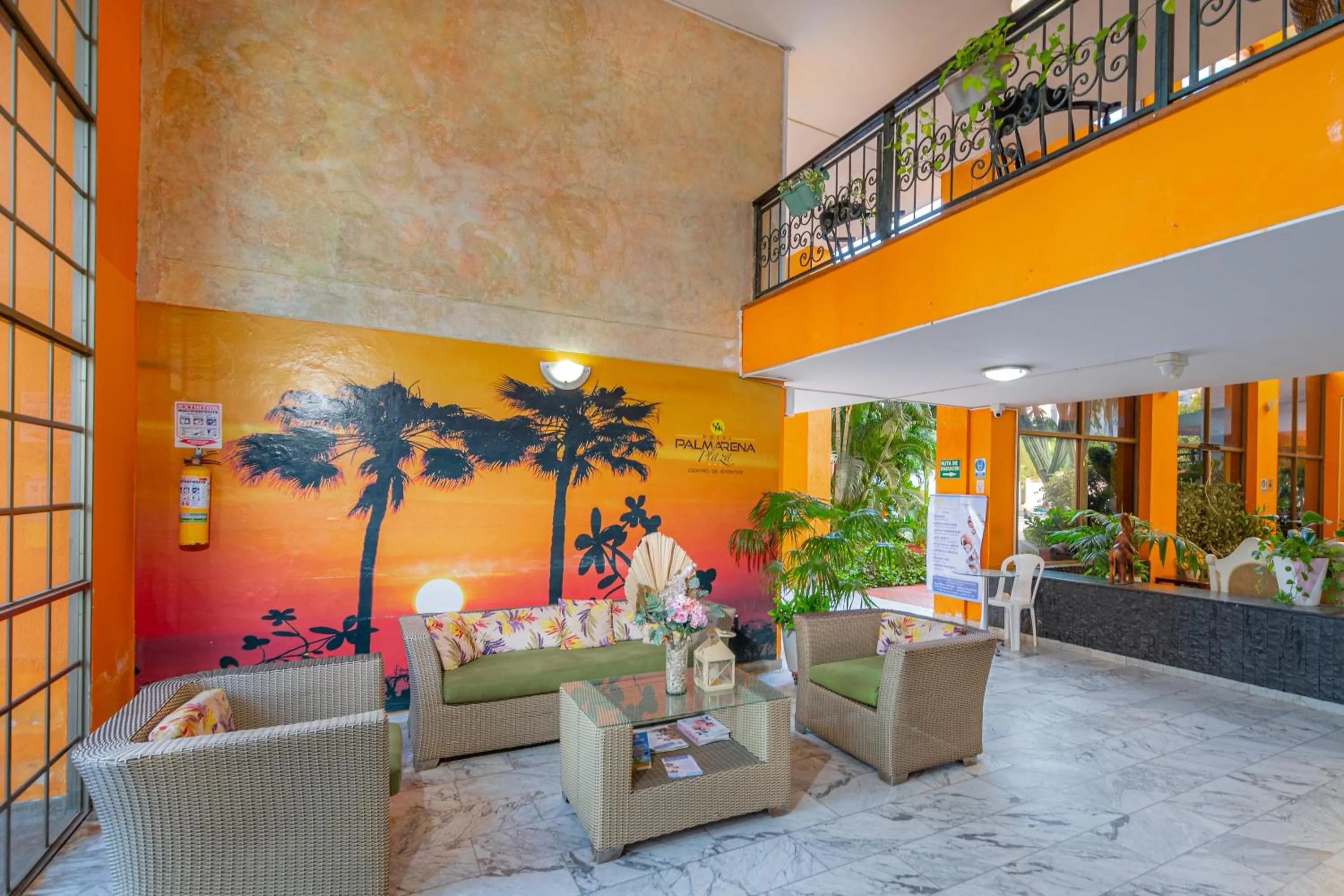 Lobby or reception in Hotel Palmarena Plaza Rodadero