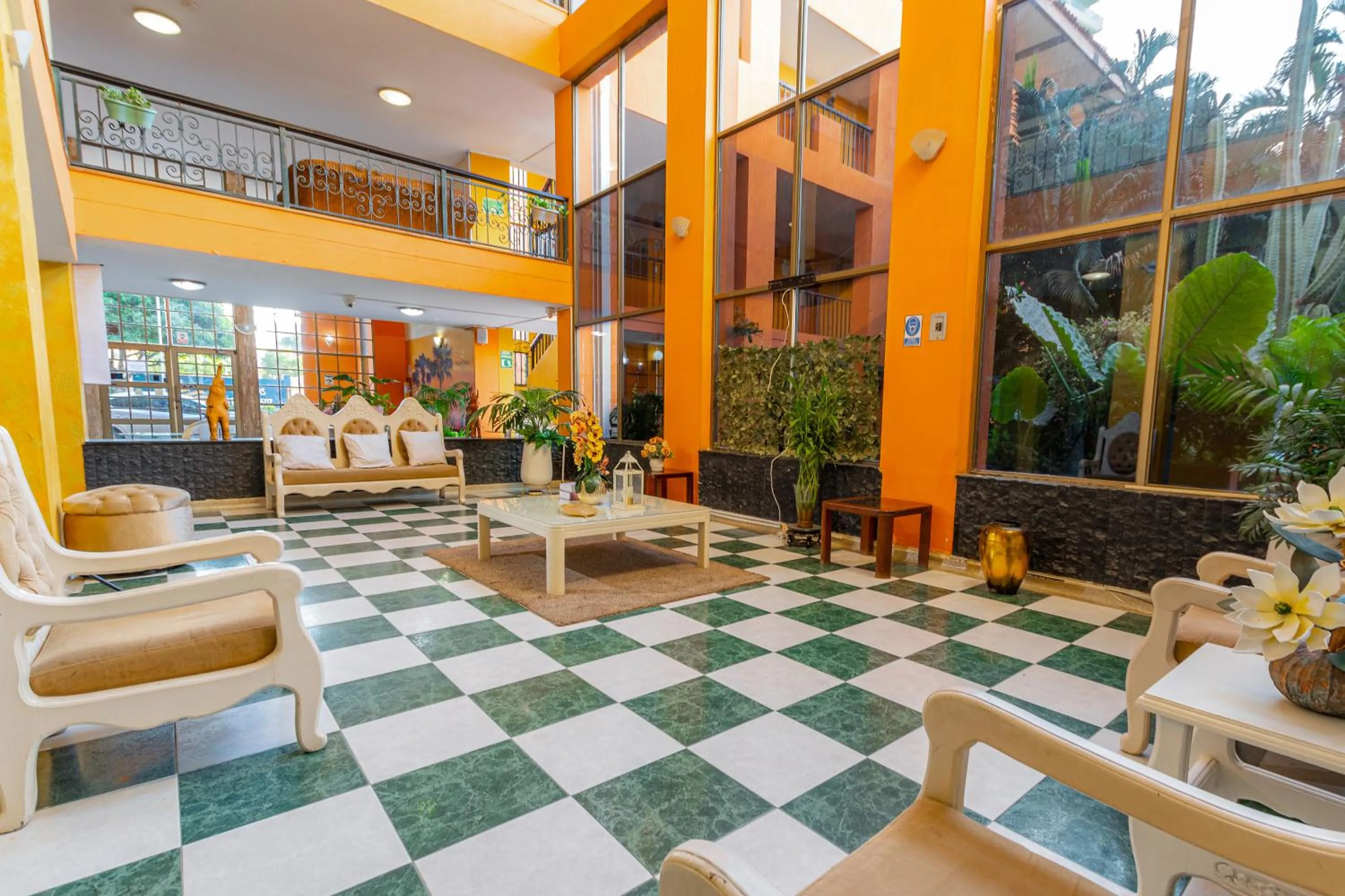 Lobby or reception in Hotel Palmarena Plaza Rodadero