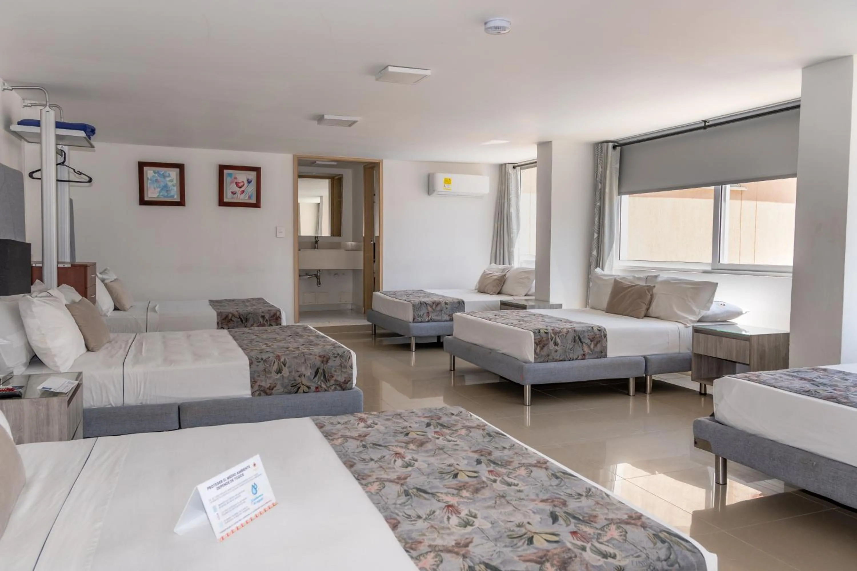 Bed in Hotel Arhuaco Rodadero