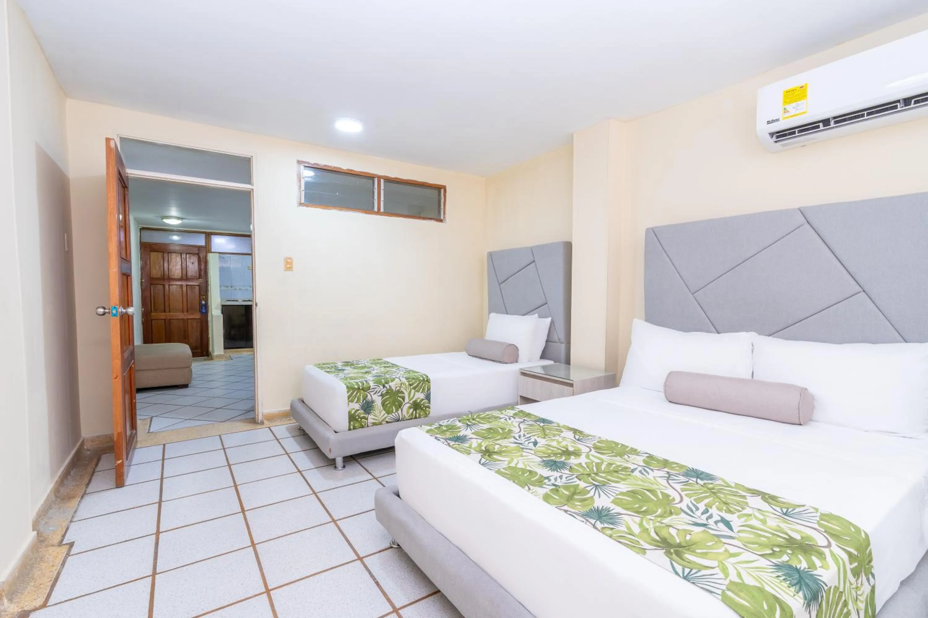 Bed in Hotel Arhuaco Rodadero