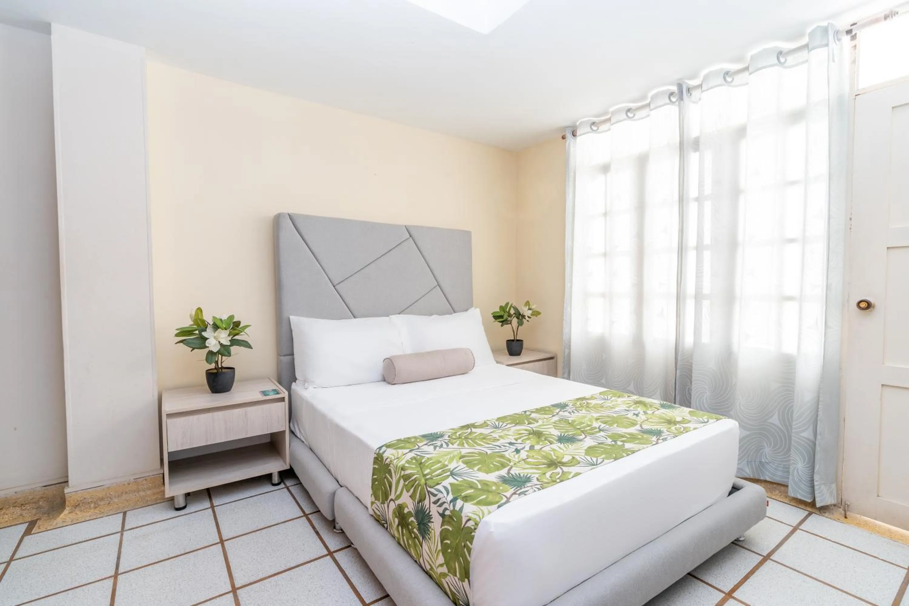 Bed in Hotel Arhuaco Rodadero